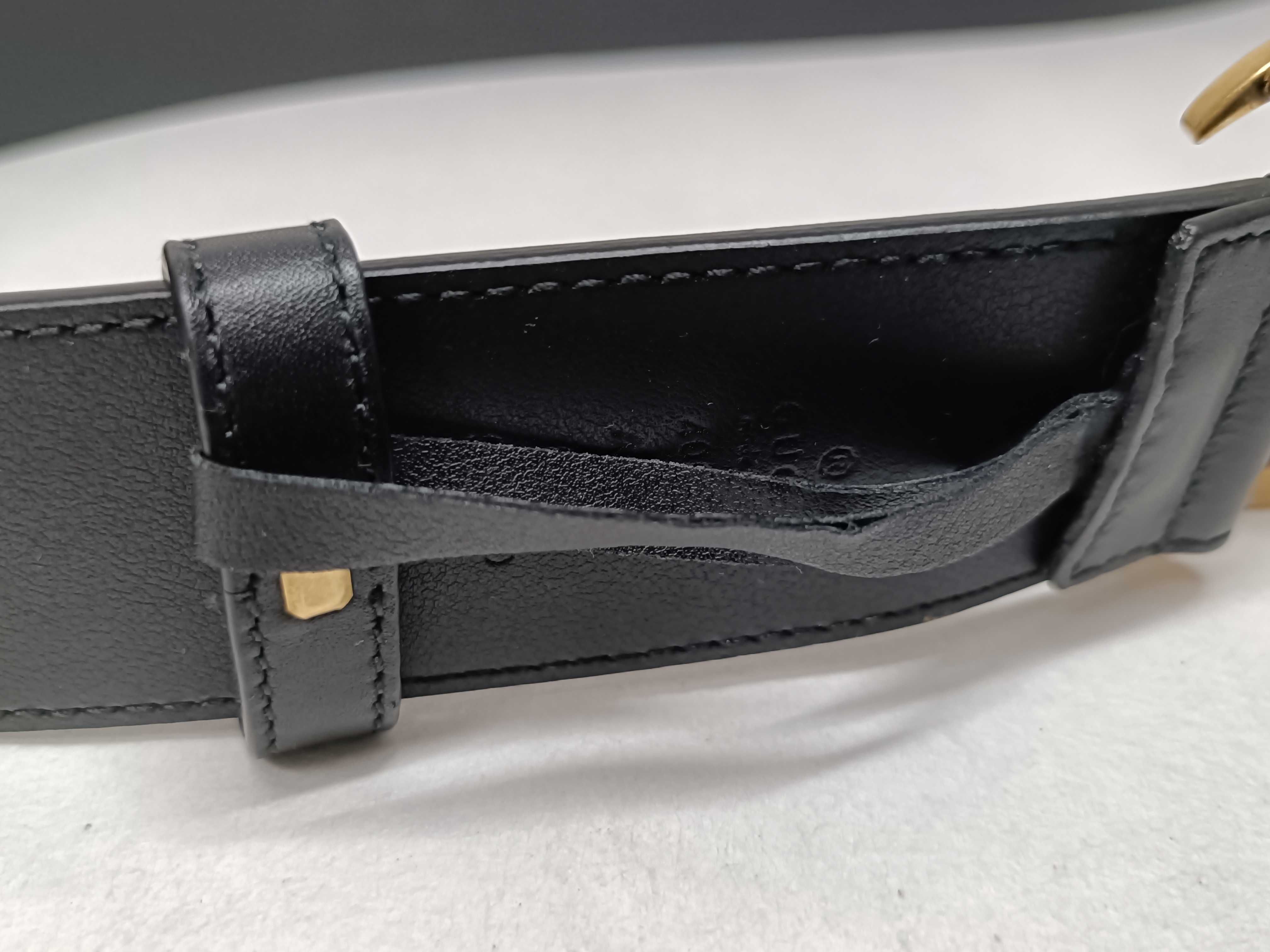 GG Marmont Leather 400593 AP00T Belt — view 6