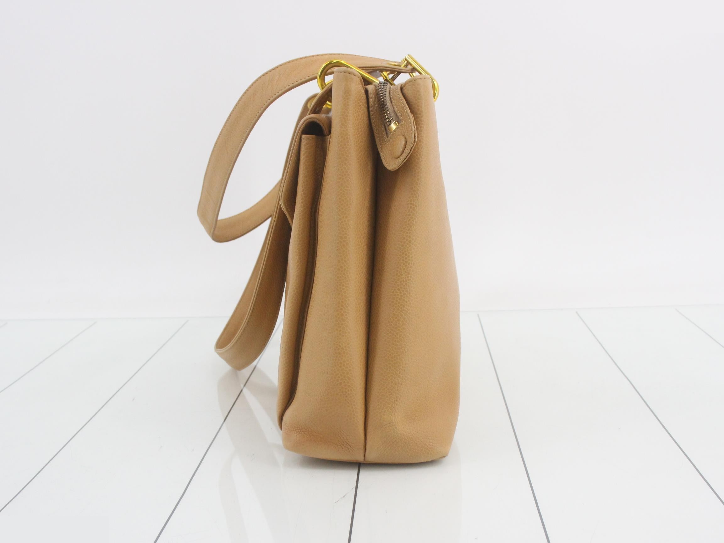 caviar skin shoulder bag — view 3