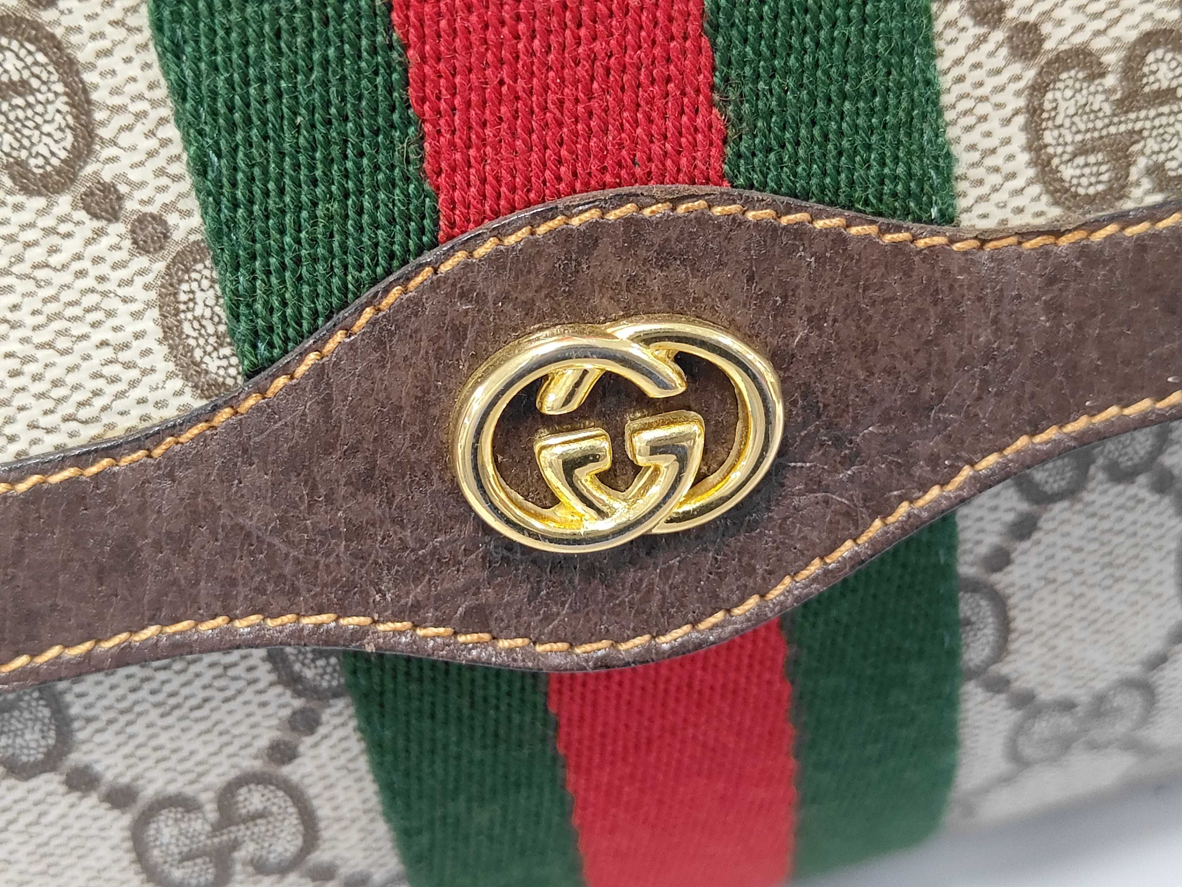 Old GG Supreme Sherry Line Second Bag — view 7