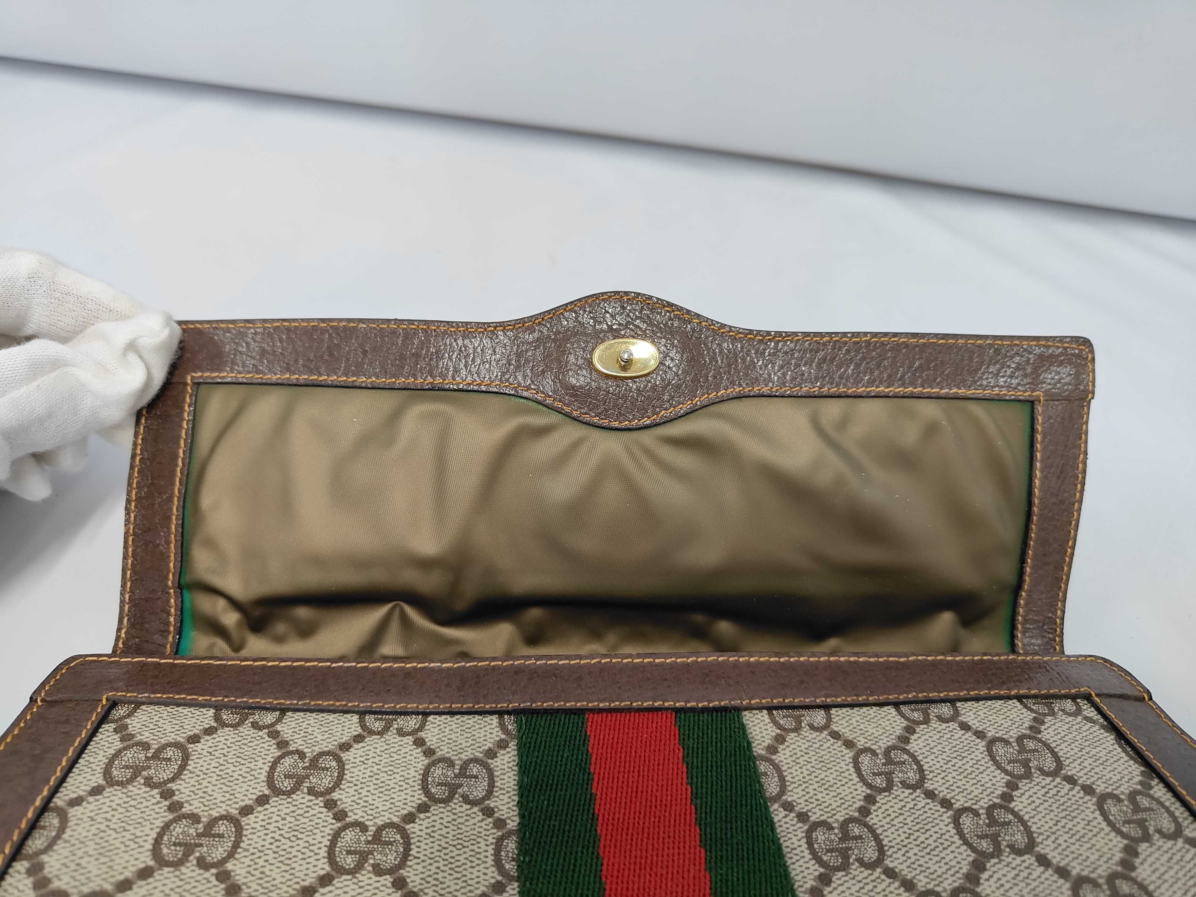 Old GG Supreme Sherry Line Second Bag — view 8