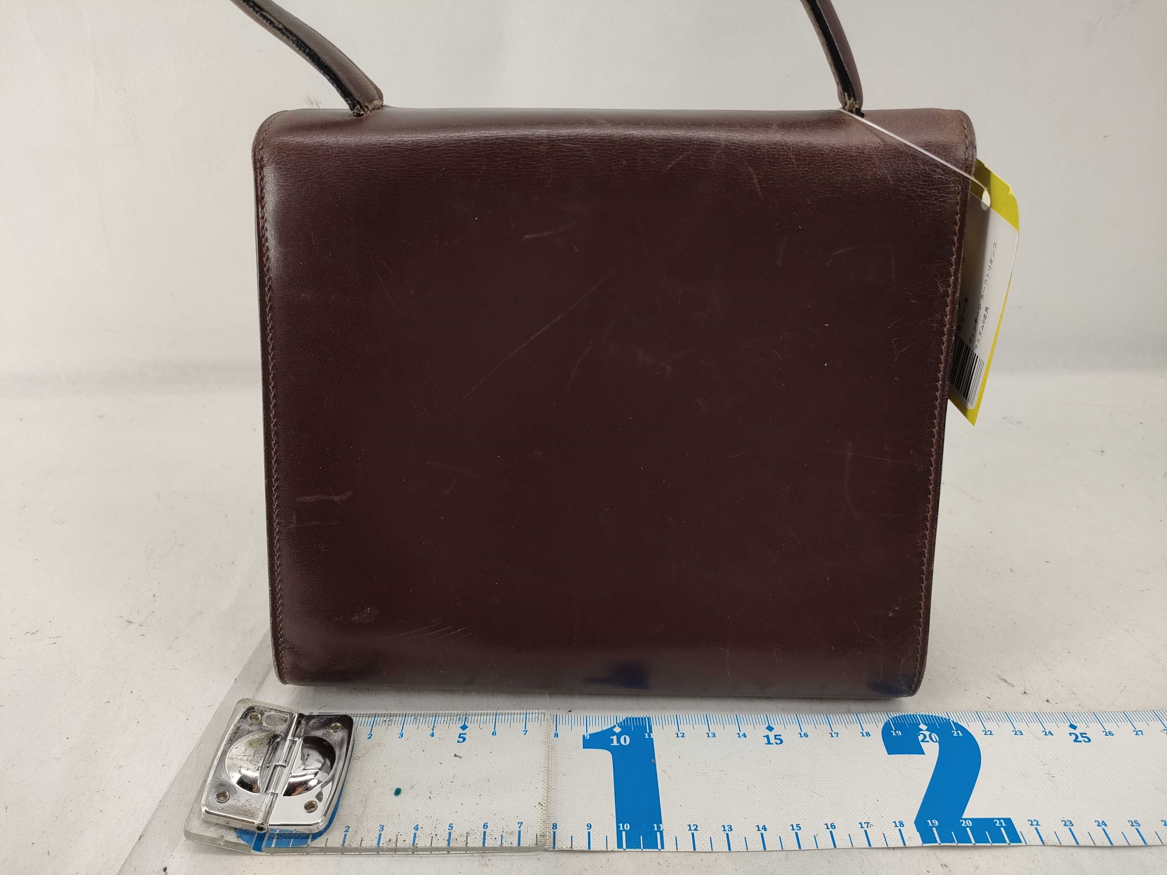 Vintage Calf Triomphe Macadam Gold Hardware Handbag — view 2