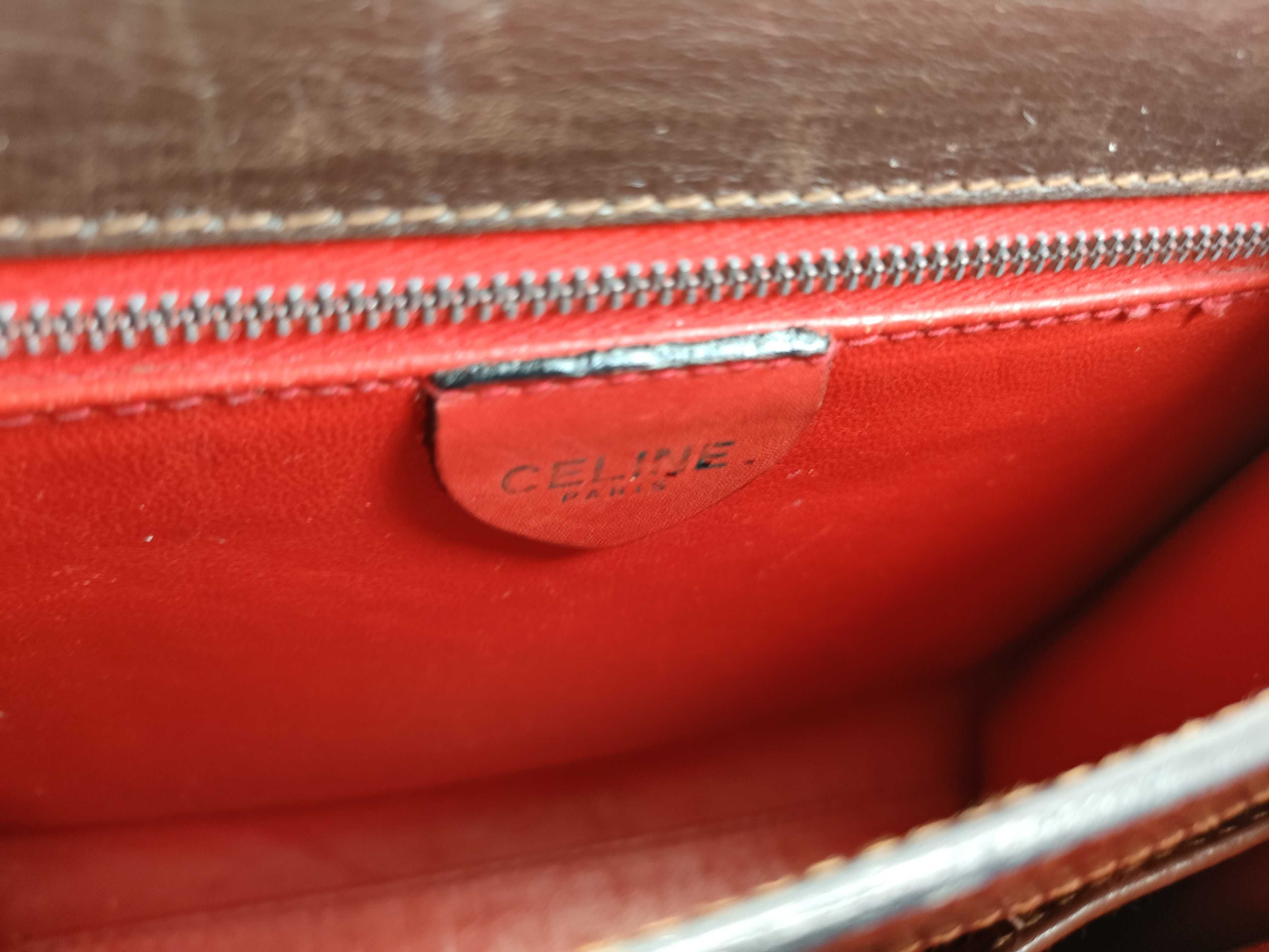 Vintage Calf Triomphe Macadam Gold Hardware Handbag — view 11