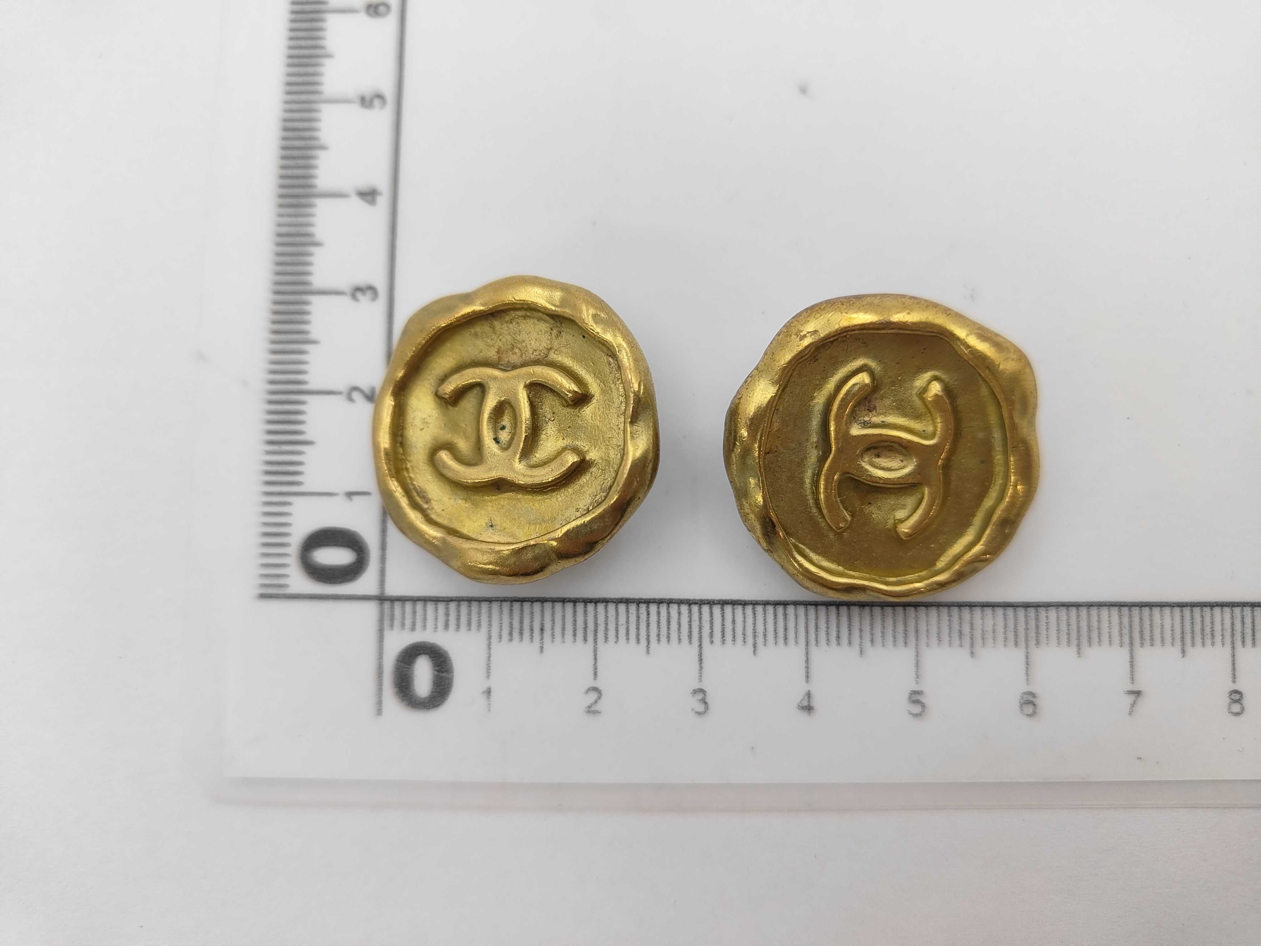 Coco Mark Earrings, Gold Earrings — view 4