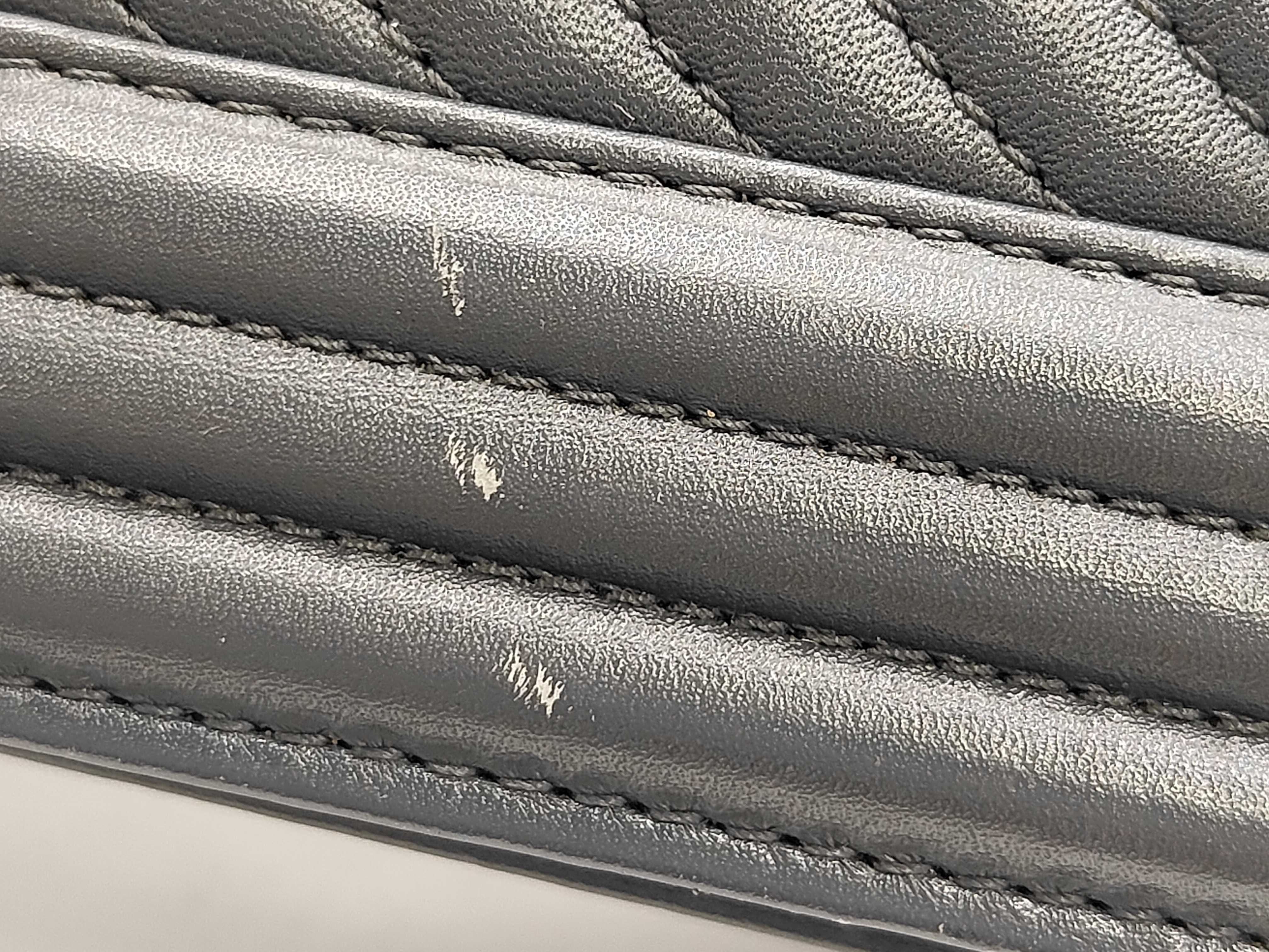 Le Boy Black V-Stitch Shoulder Bag — view 15