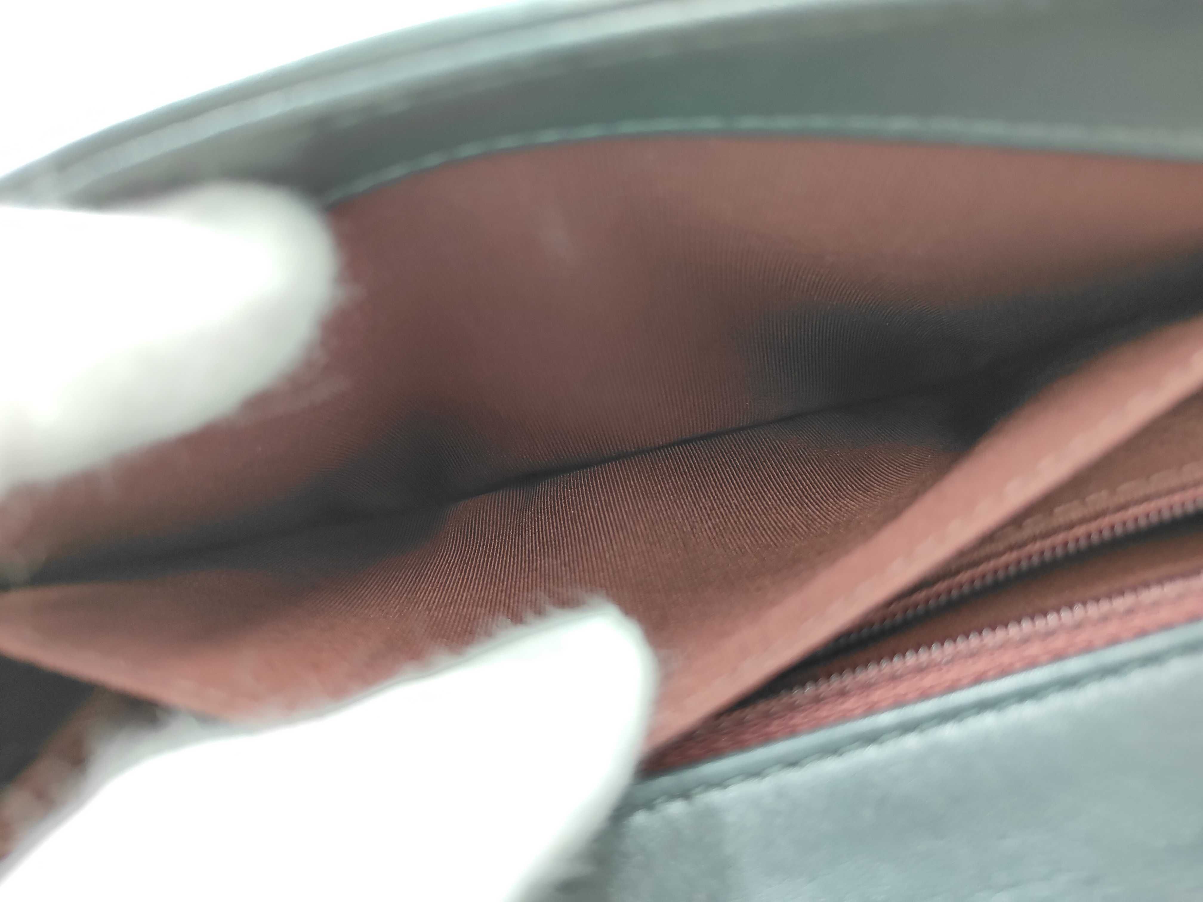 Le Boy Black V-Stitch Shoulder Bag — view 10
