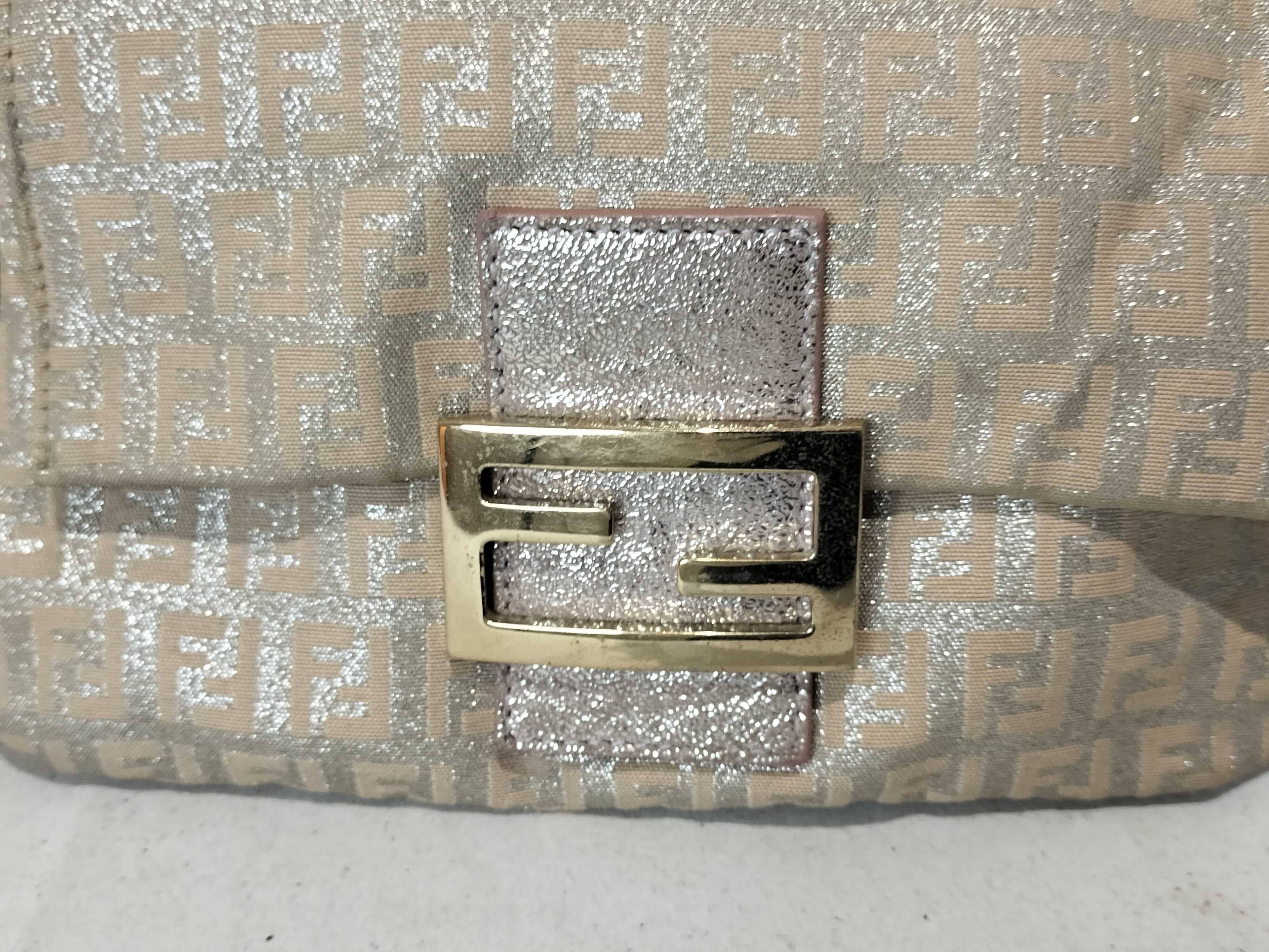 8BR180 Mini Mamma Bucket Canvas x Leather Women's Handbag — view 2