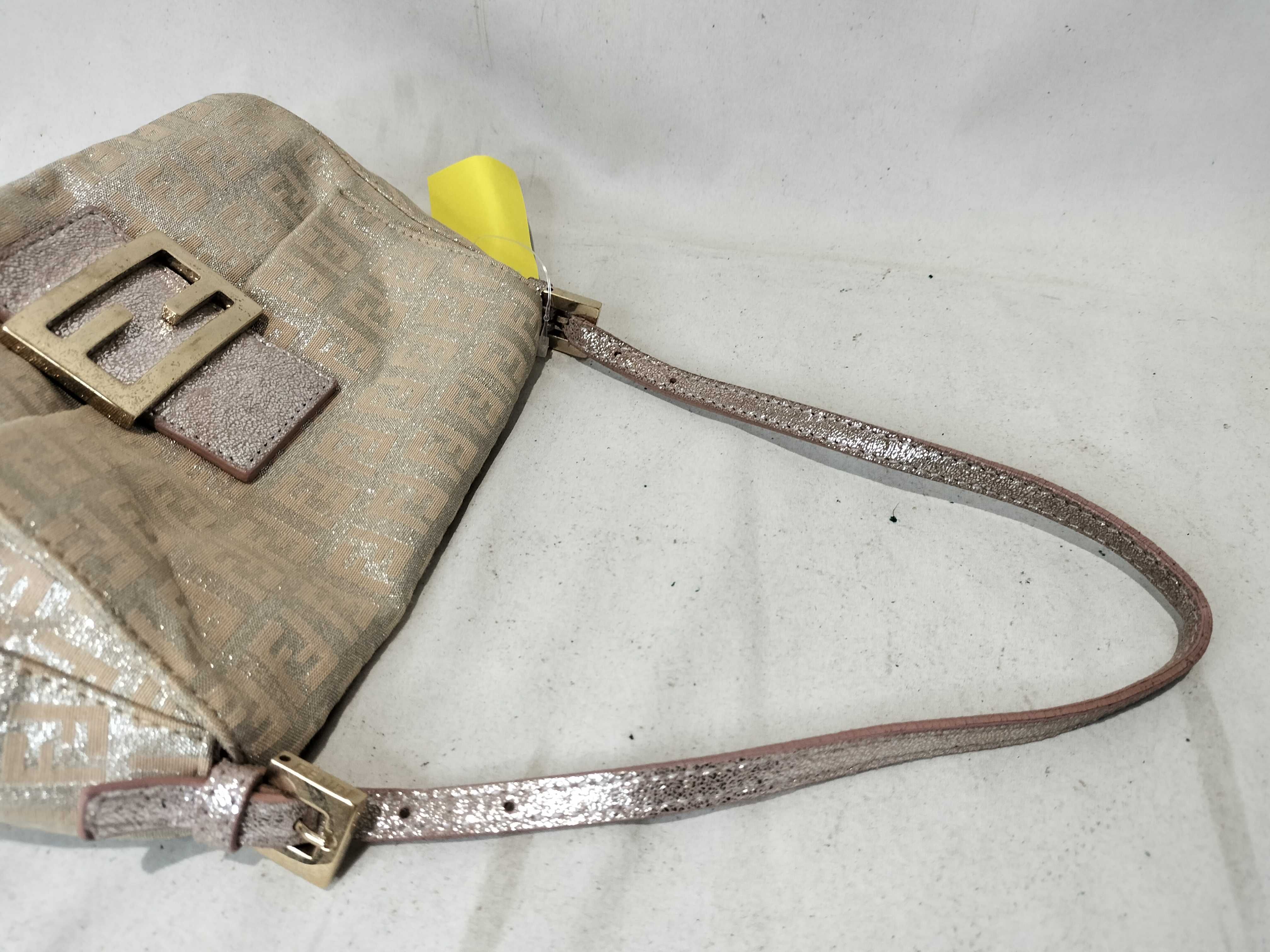 8BR180 Mini Mamma Bucket Canvas x Leather Women's Handbag — view 4