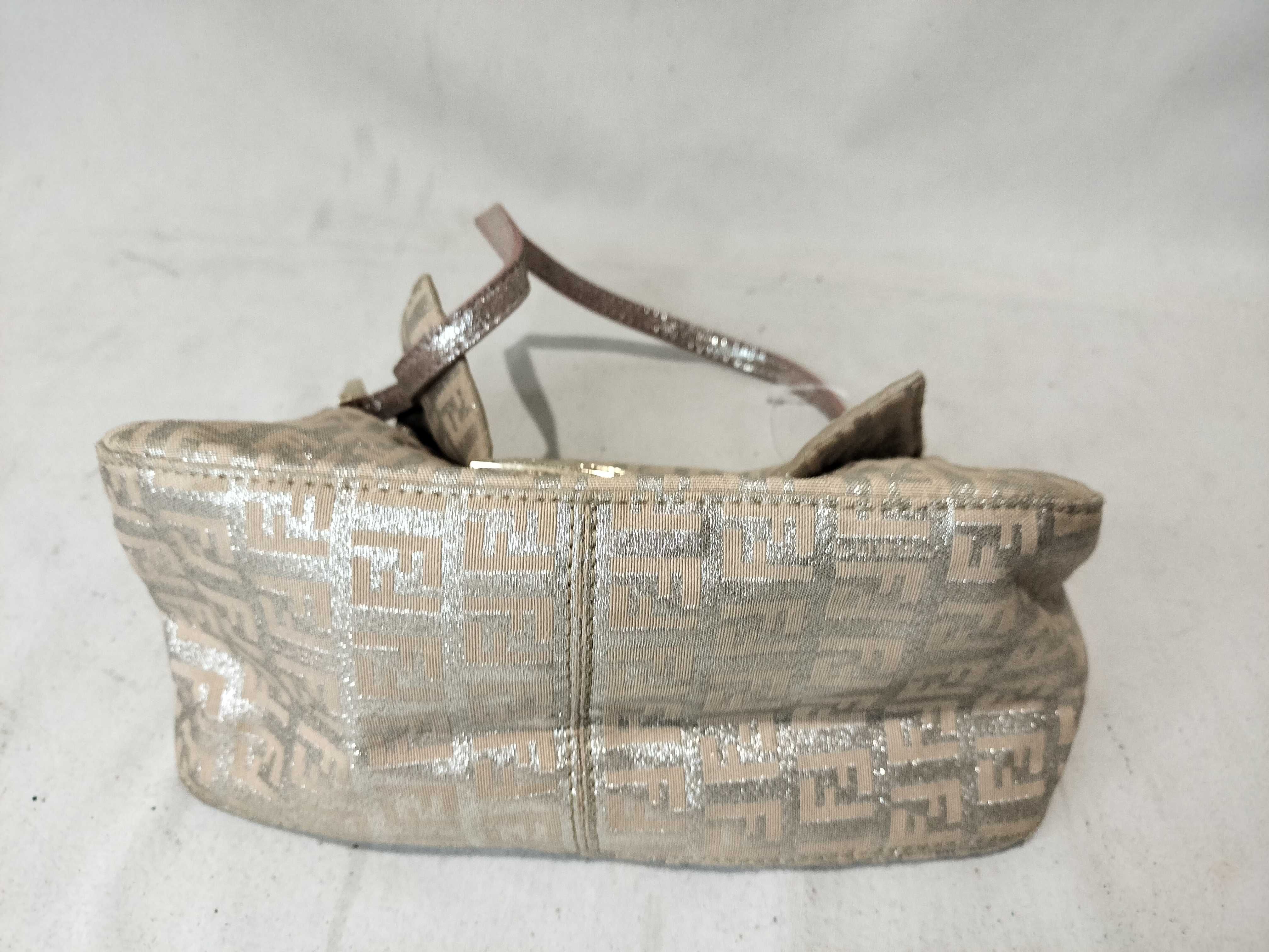 8BR180 Mini Mamma Bucket Canvas x Leather Women's Handbag — view 8