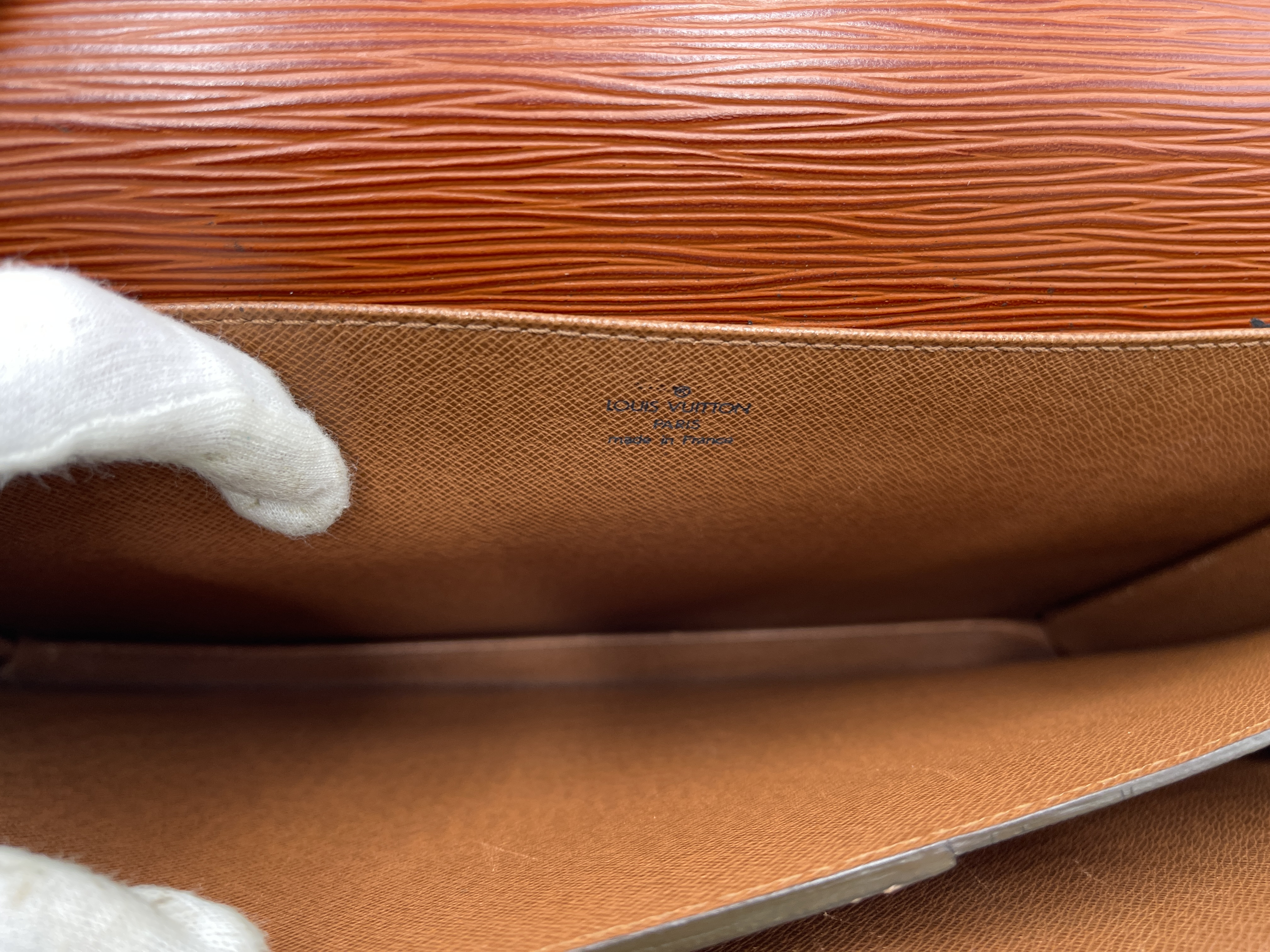 Epi Serviette Conseil M54423 MI0915 Kenya Brown Shoulder Bag — view 11