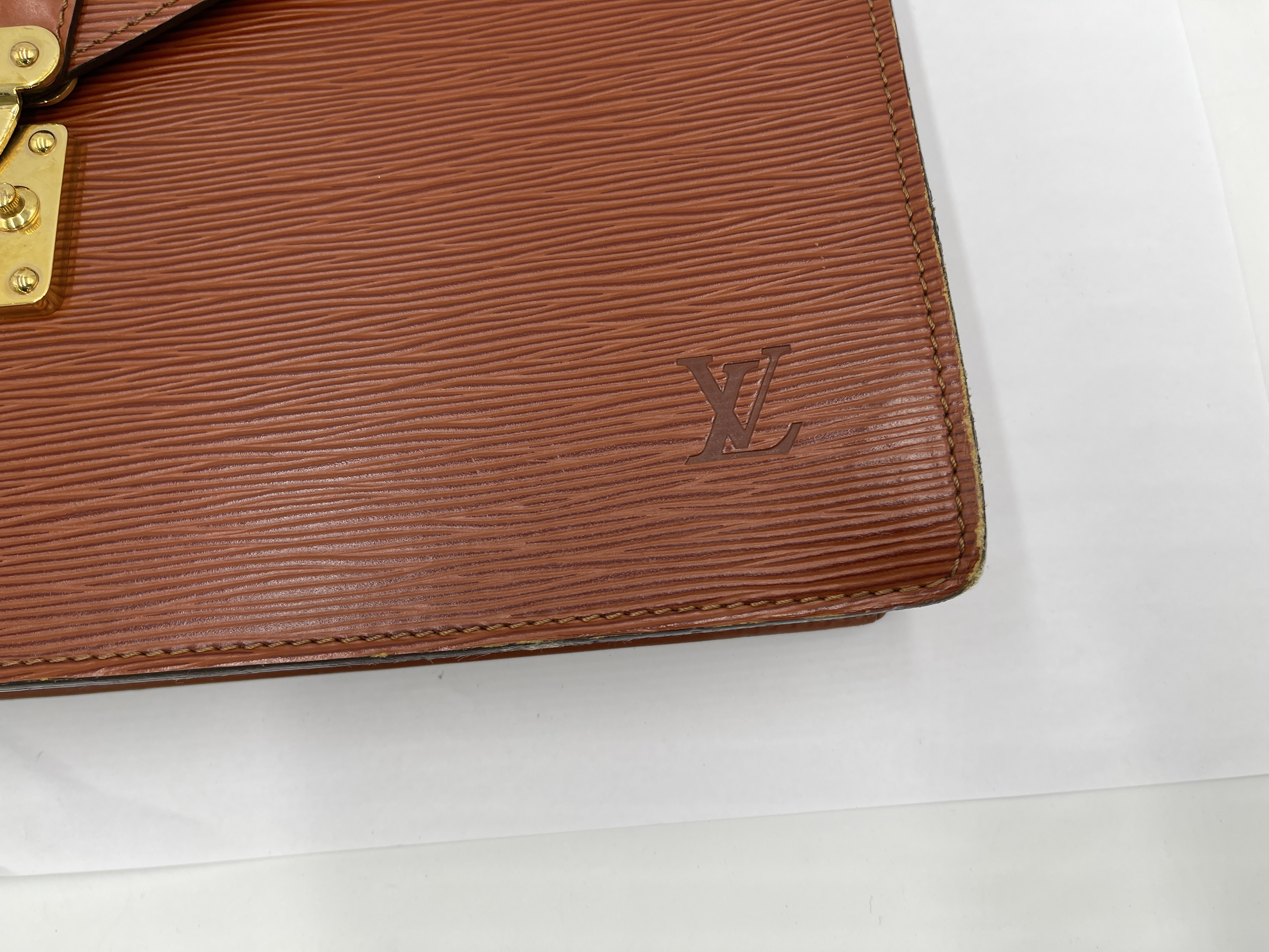 Epi Serviette Conseil M54423 MI0915 Kenya Brown Shoulder Bag — view 6