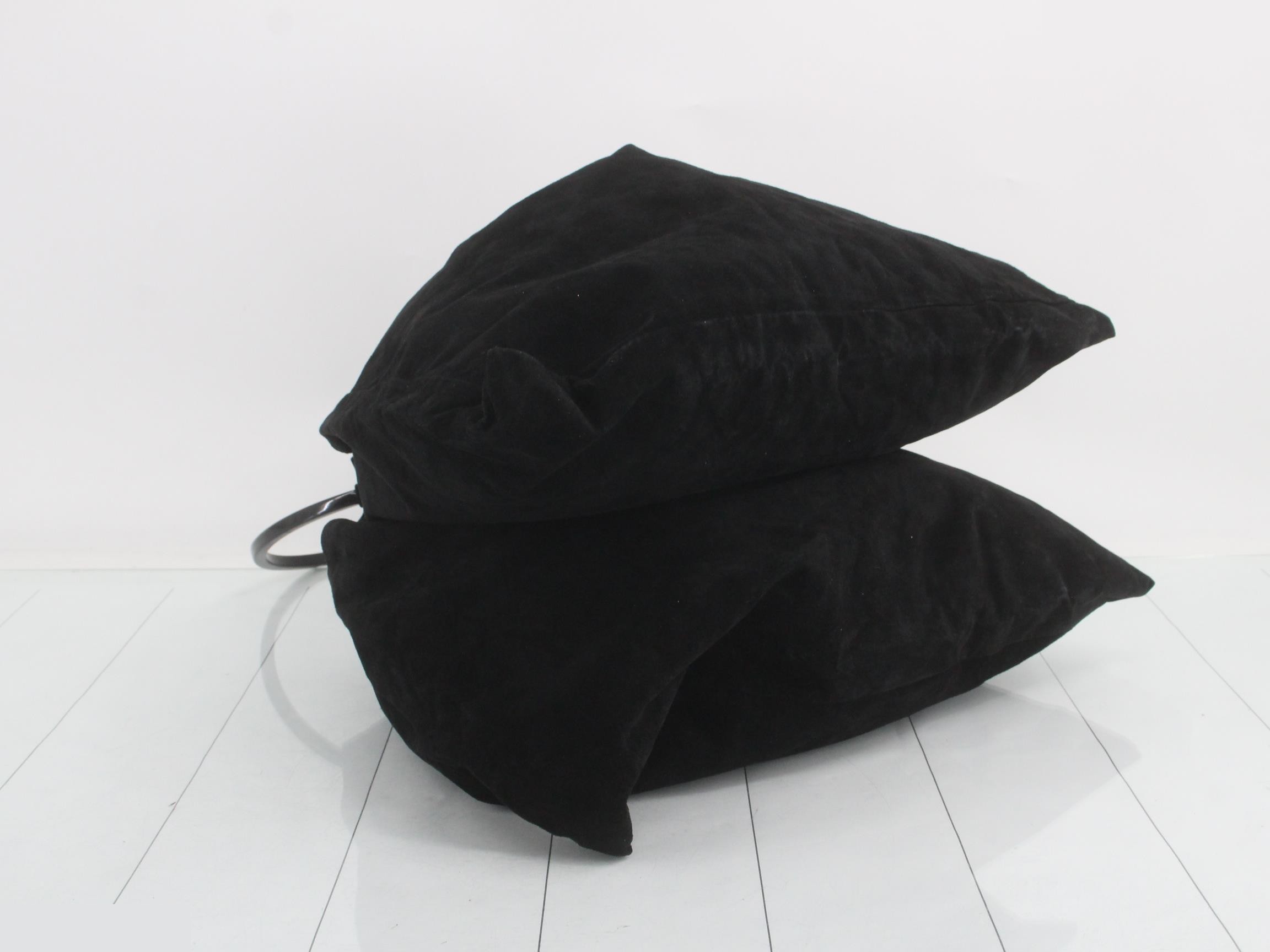 Other Line Bags/Handbags Circle Handle Suede Archives — view 5