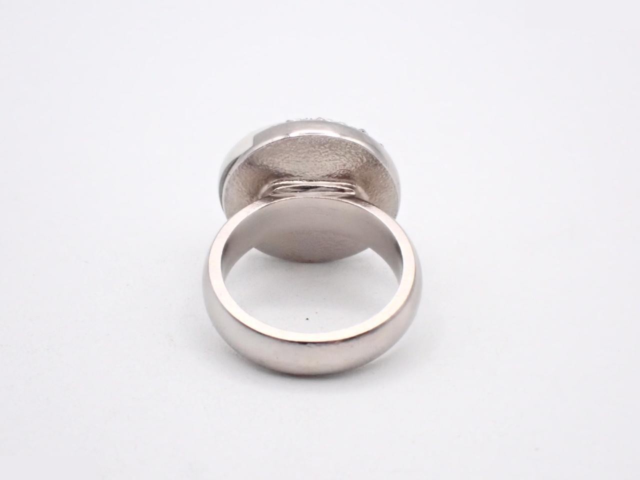 Moon Rhinestone Ring, Size #11 — view 2