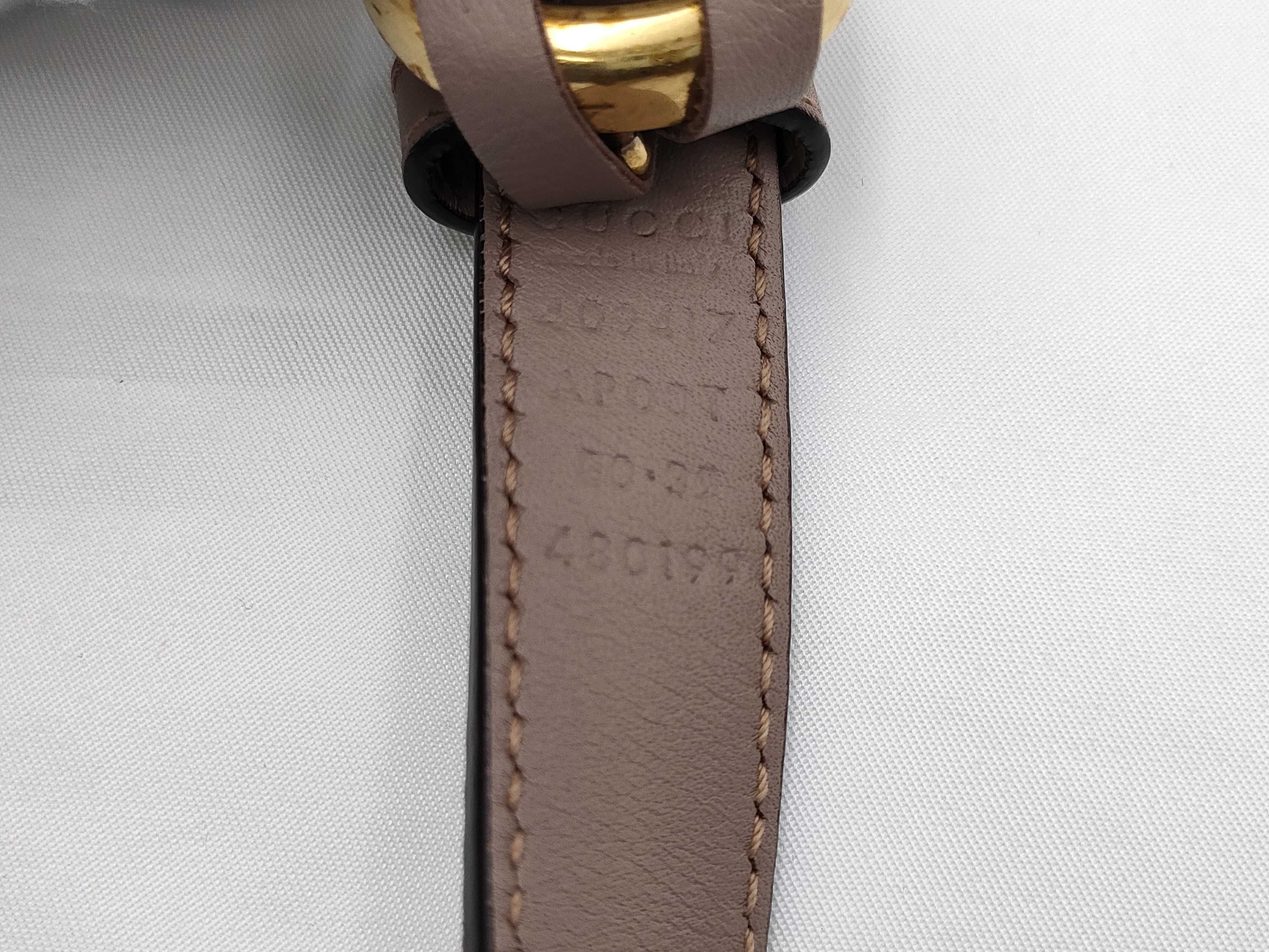 GG Marmon Leather Mini Belt 409417 Belt — view 6