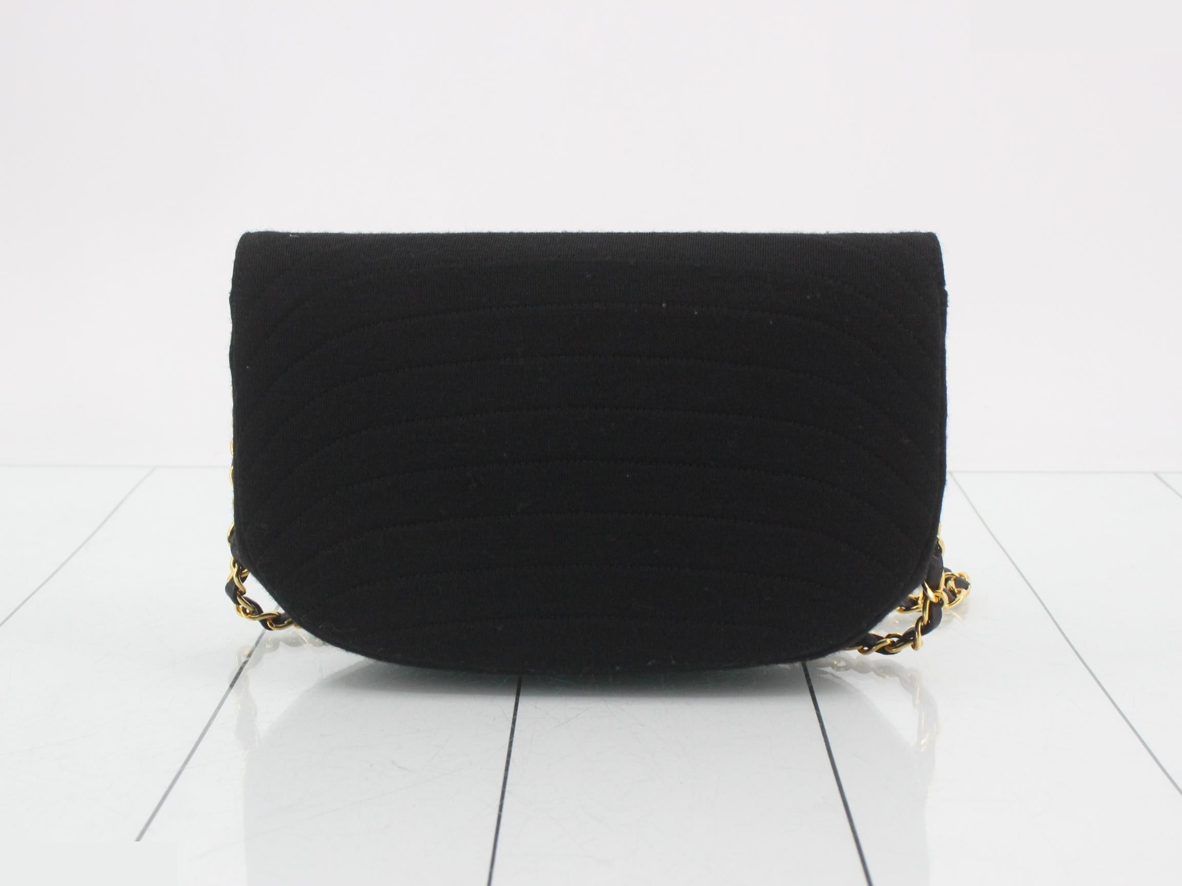 Turnlock Half Moon Chain Shoulder Bag — view 2