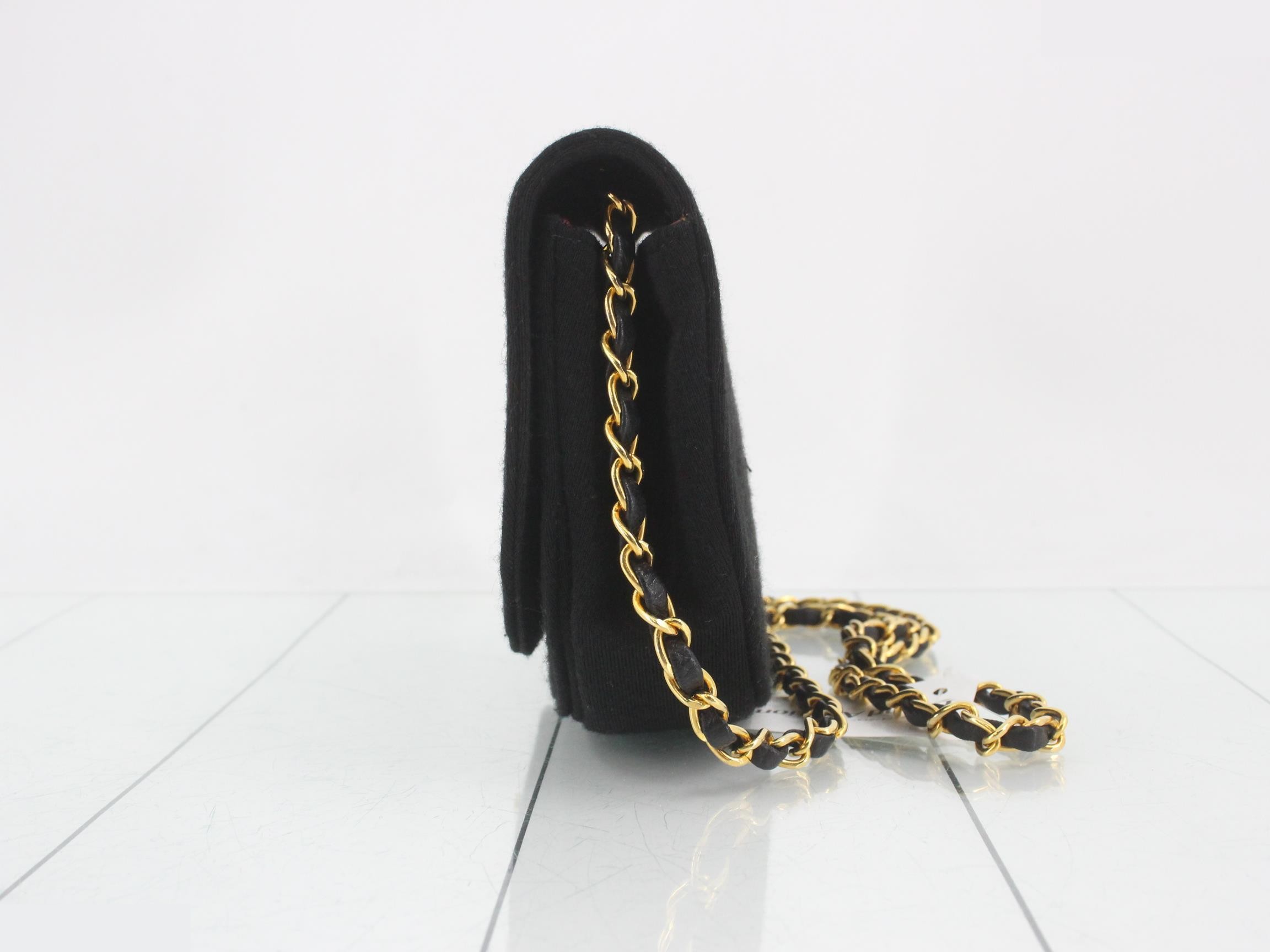 Turnlock Half Moon Chain Shoulder Bag — view 3