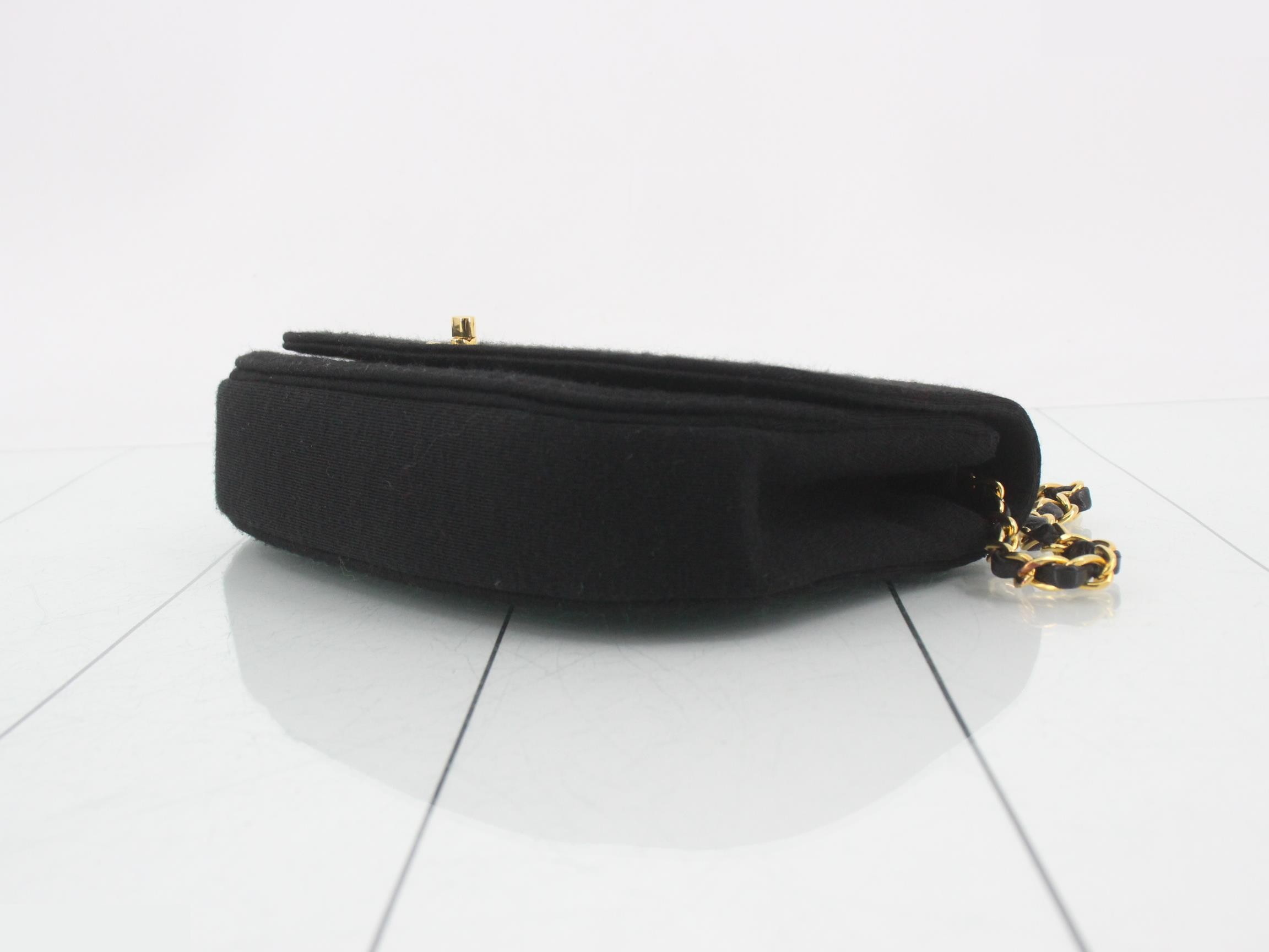 Turnlock Half Moon Chain Shoulder Bag — view 6