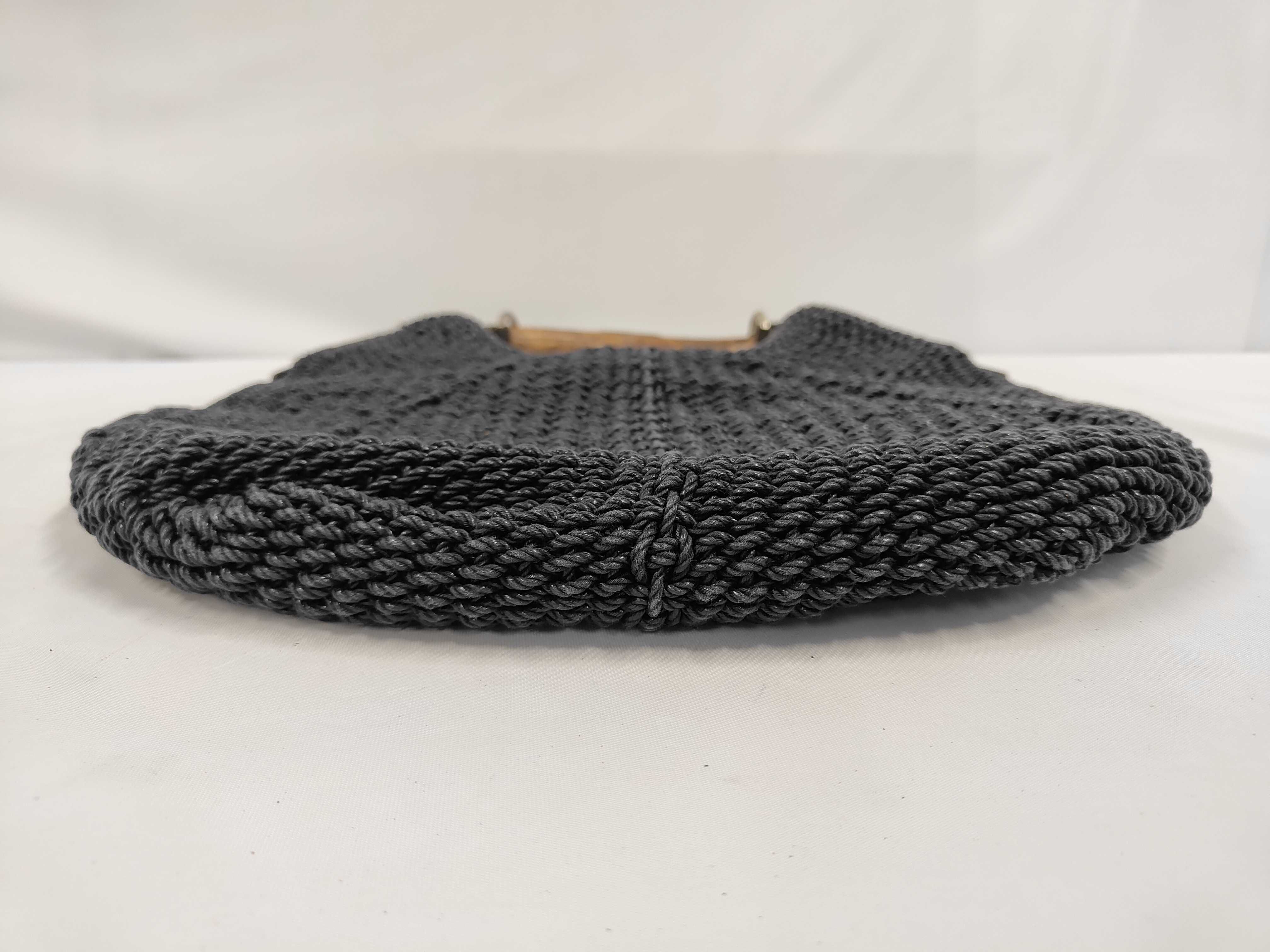 Handbag, Navy Shoulder Bag — view 3