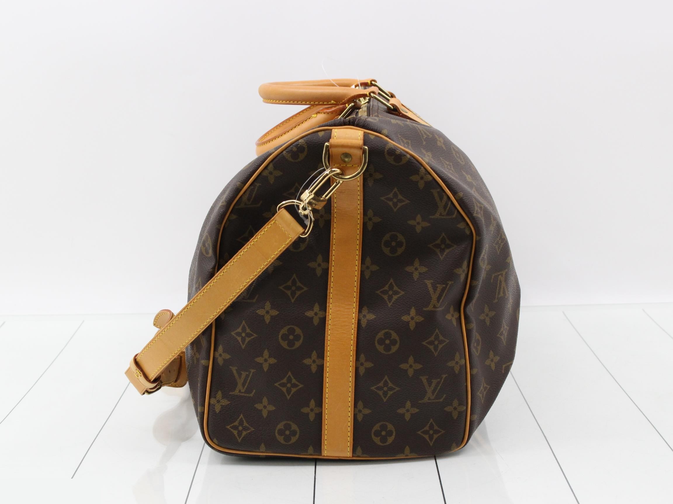 Keepall Bandoulière 50 with shoulder strap — view 3
