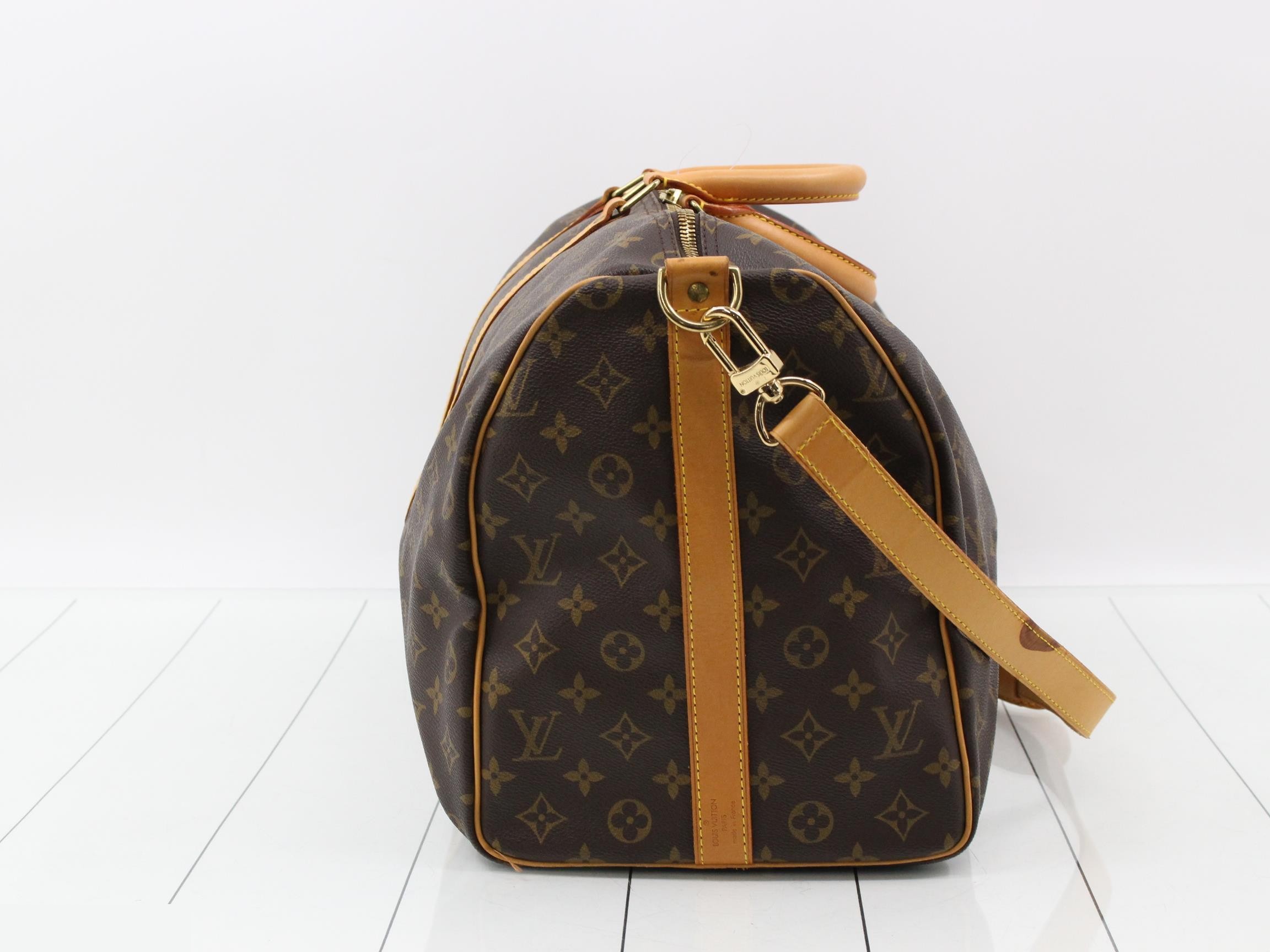 Keepall Bandoulière 50 with shoulder strap — view 4