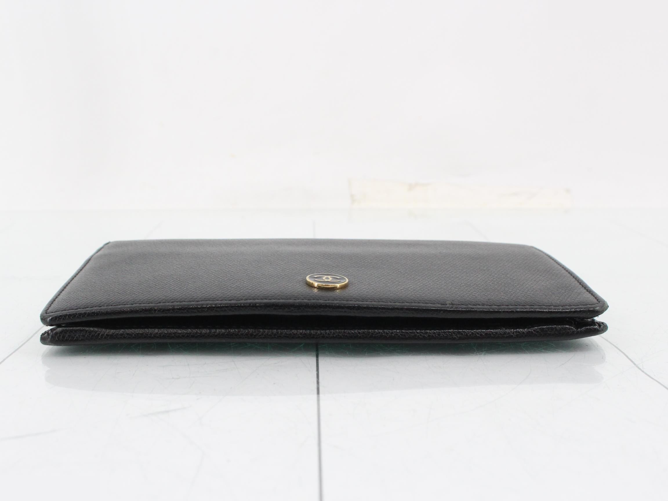 Coco Button Bi-fold Long Wallet — view 3