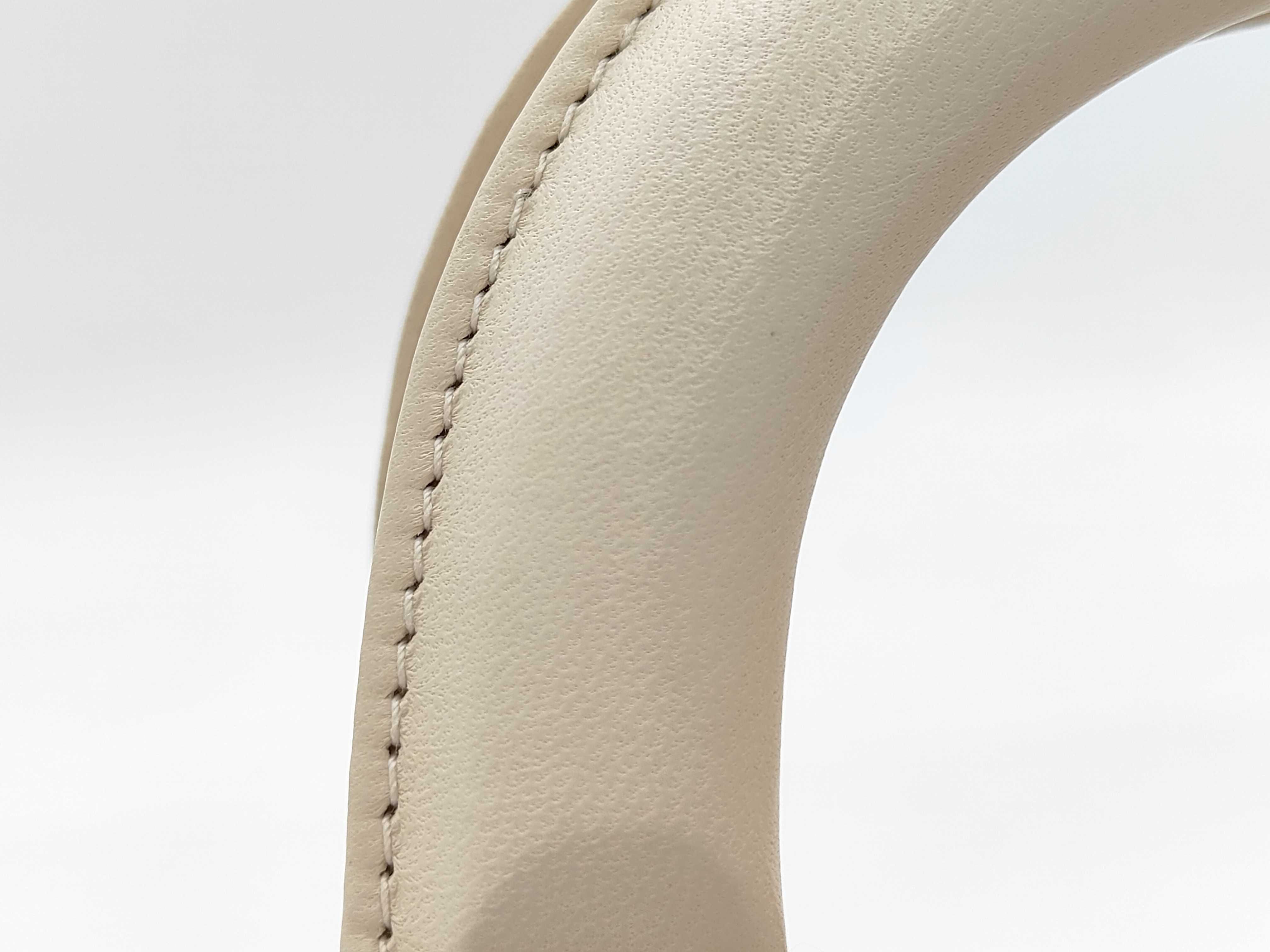 Lady Dior Lambskin 2-Way White Handbag — view 4