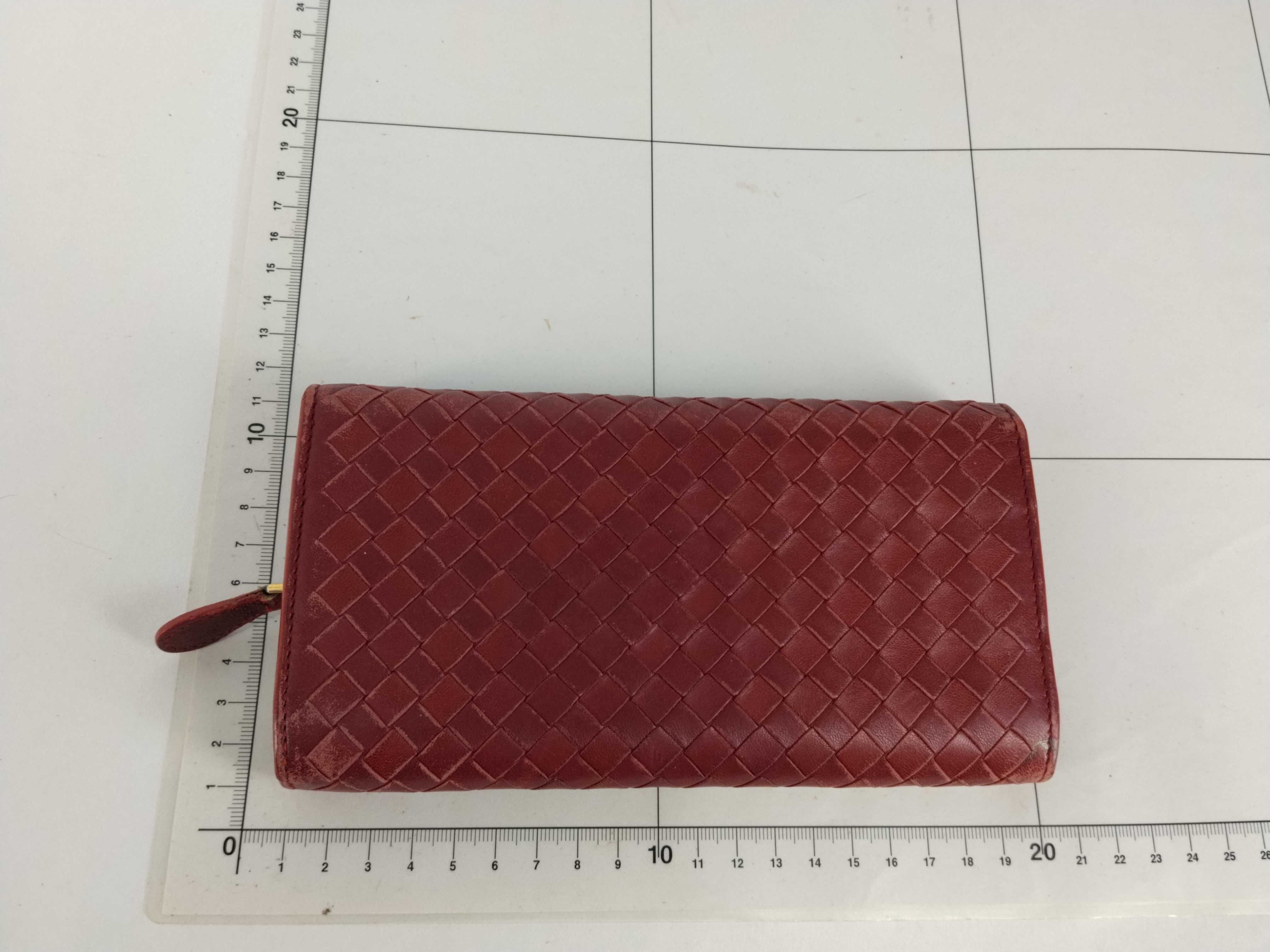 Intrecciato Leather Long Wallet 150509 — view 2