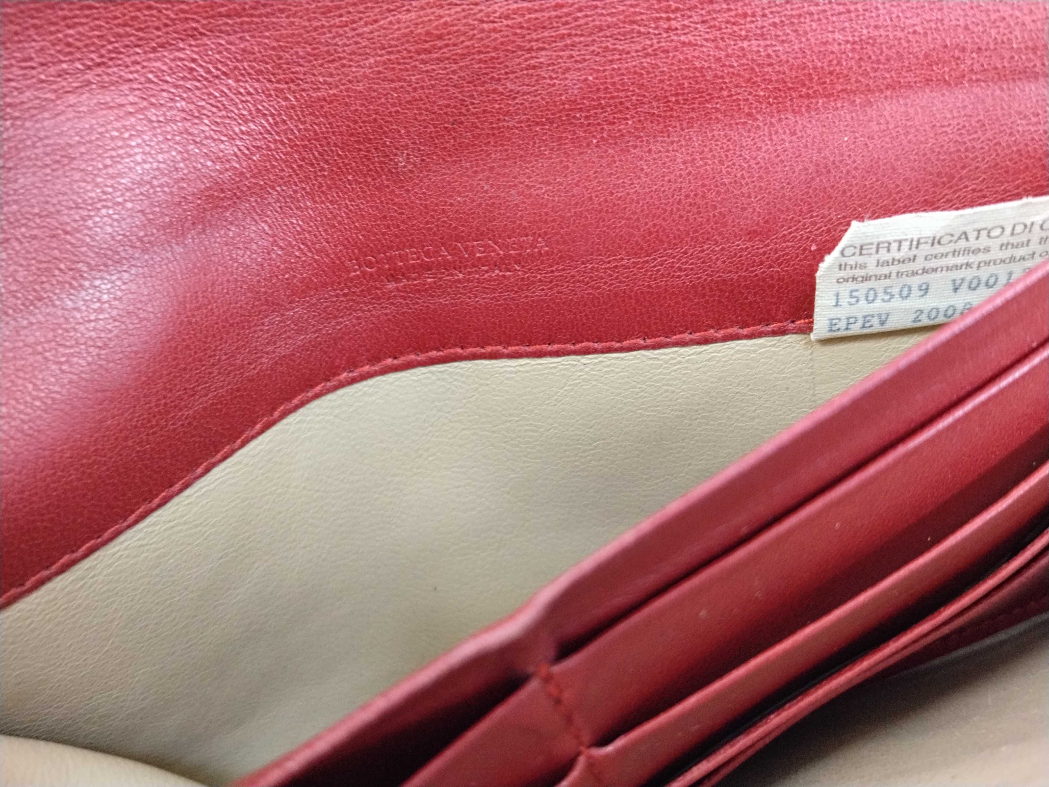 Intrecciato Leather Long Wallet 150509 — view 13