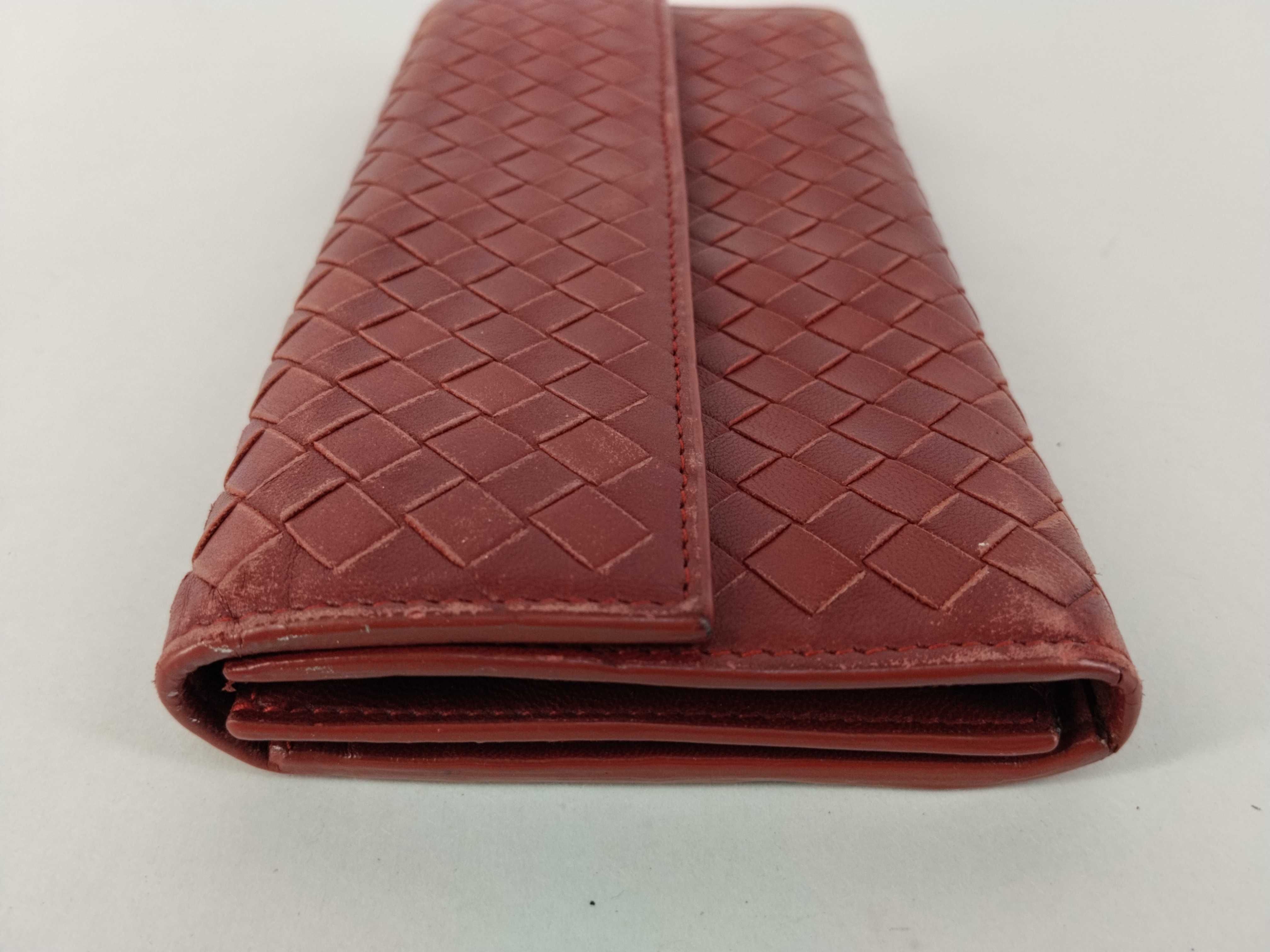Intrecciato Leather Long Wallet 150509 — view 4