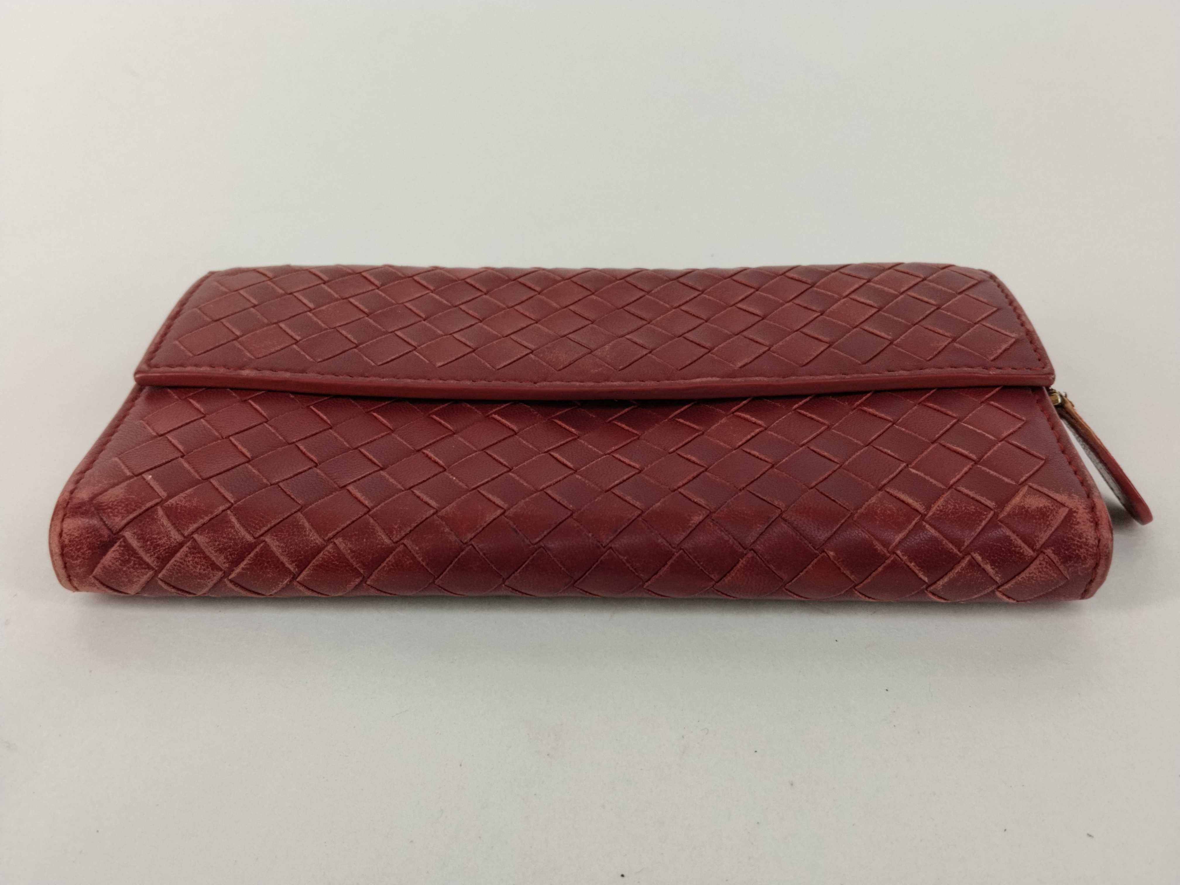 Intrecciato Leather Long Wallet 150509 — view 5