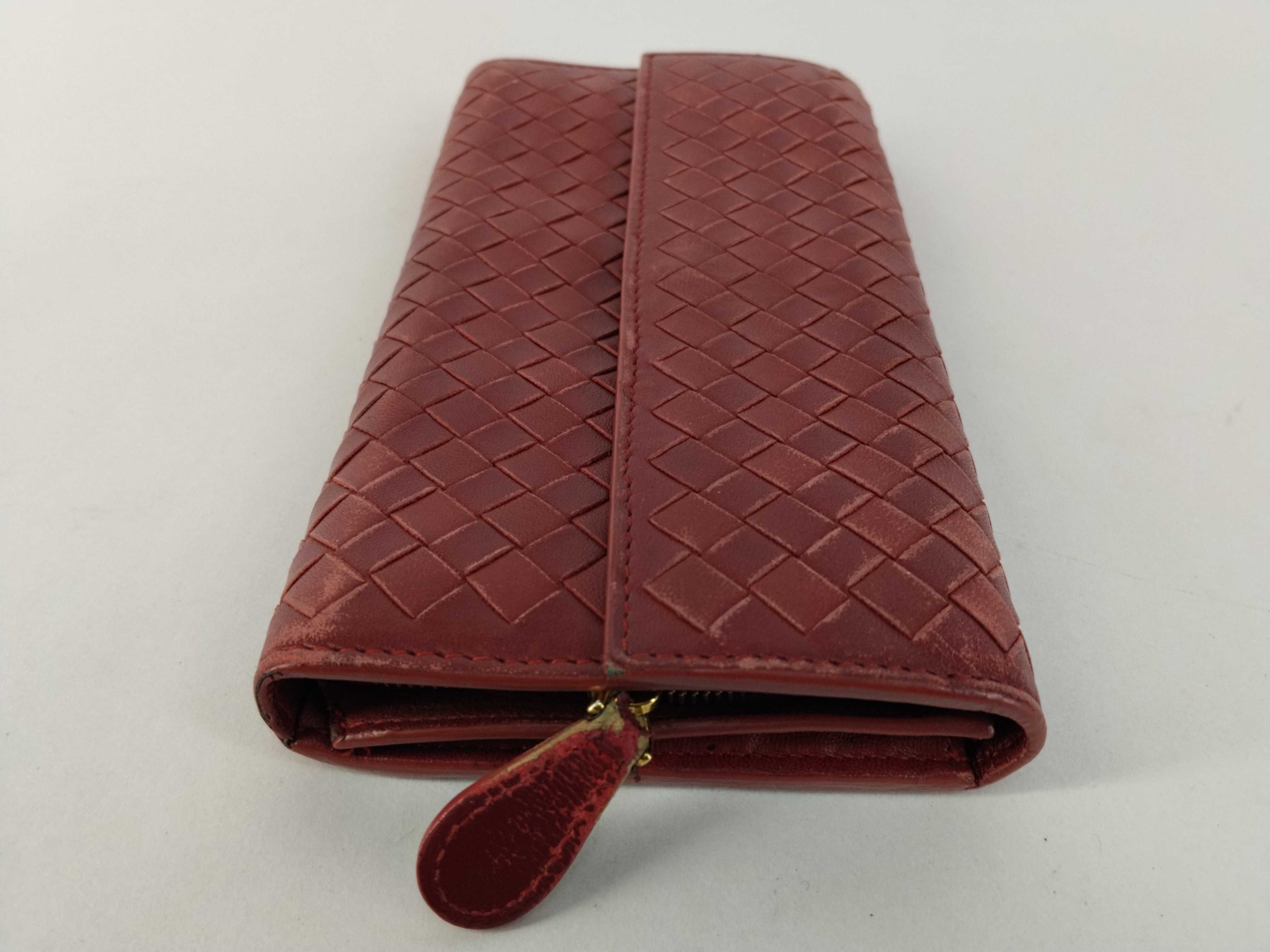 Intrecciato Leather Long Wallet 150509 — view 6