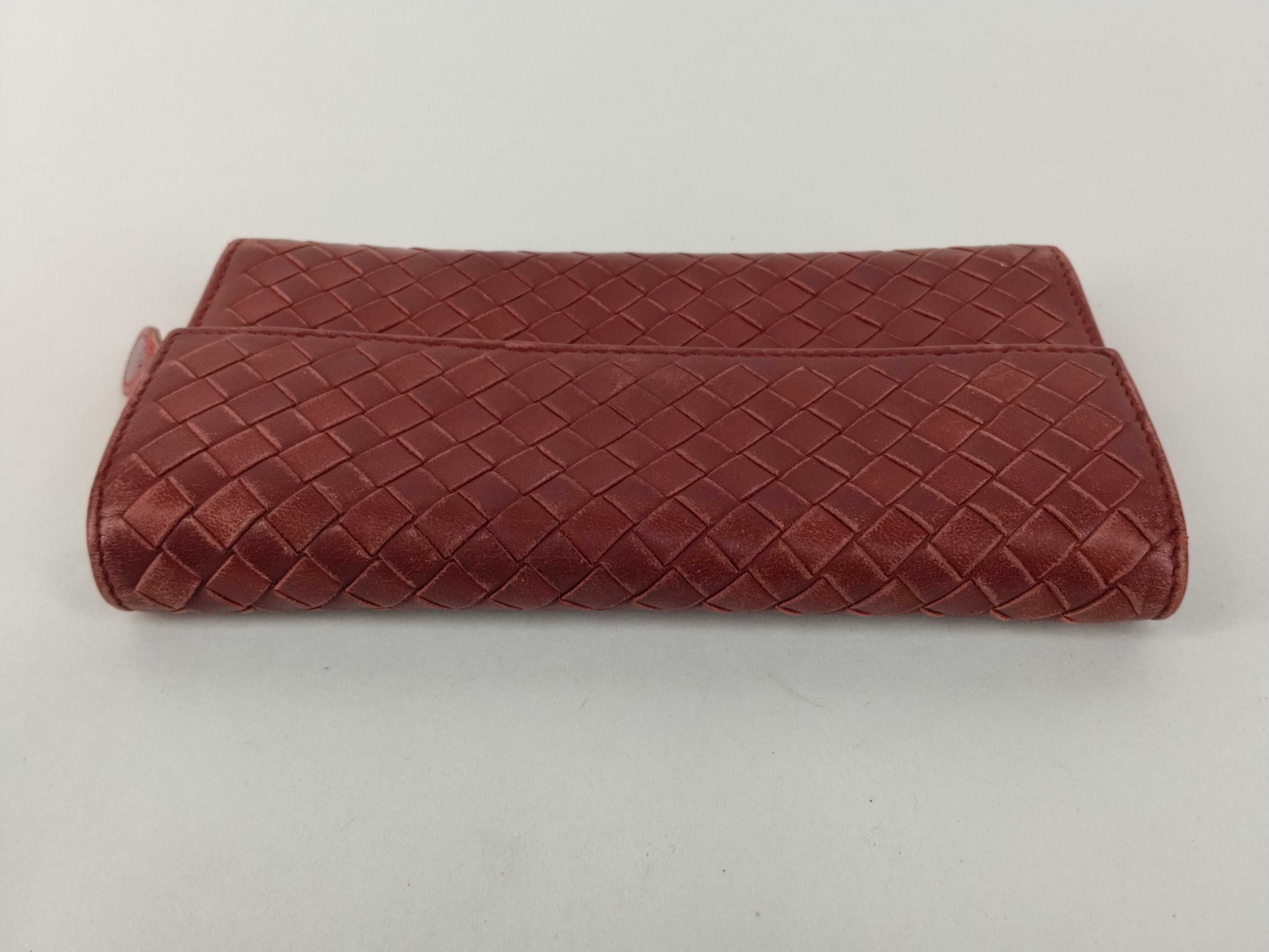 Intrecciato Leather Long Wallet 150509 — view 7