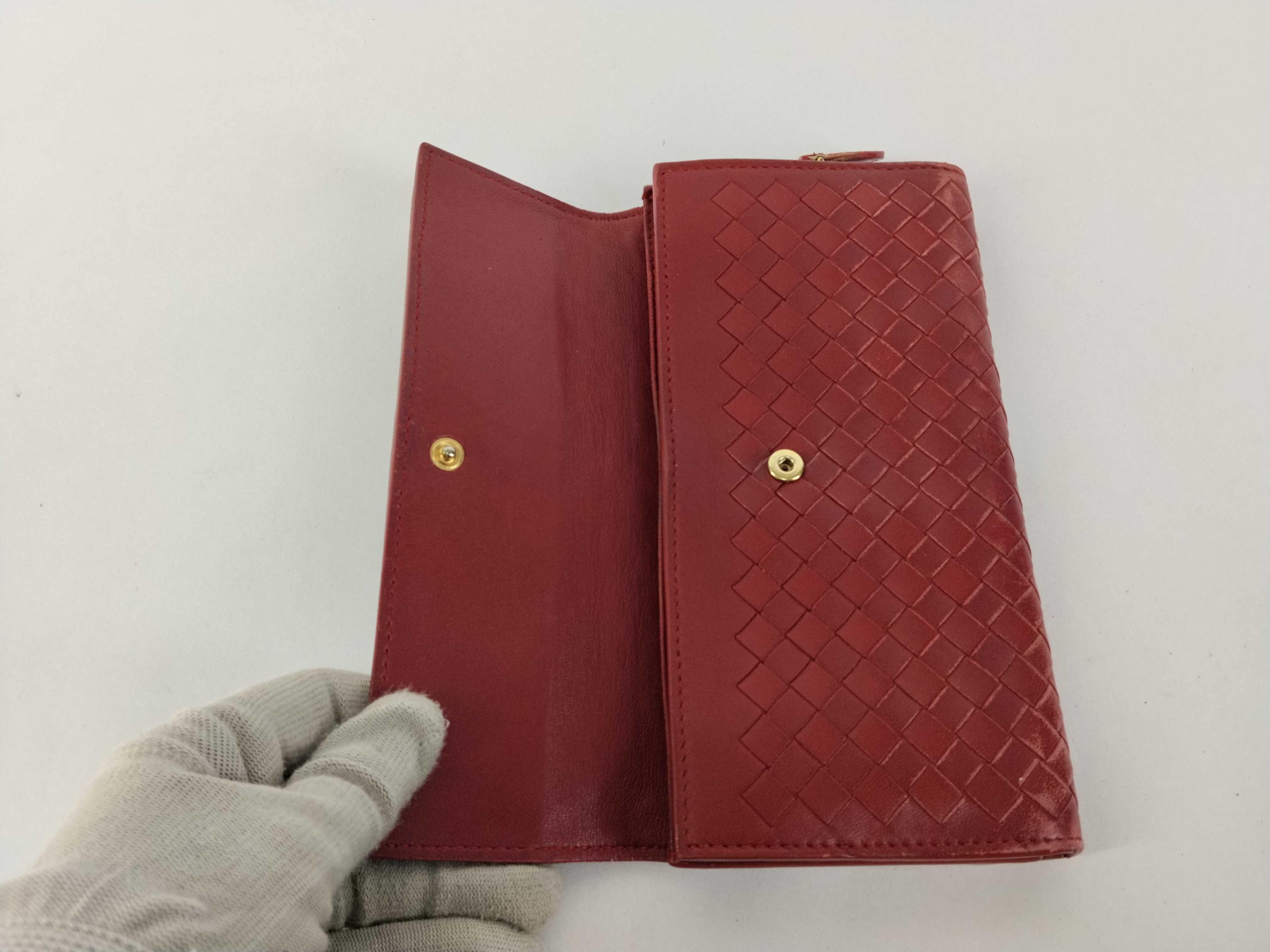 Intrecciato Leather Long Wallet 150509 — view 8