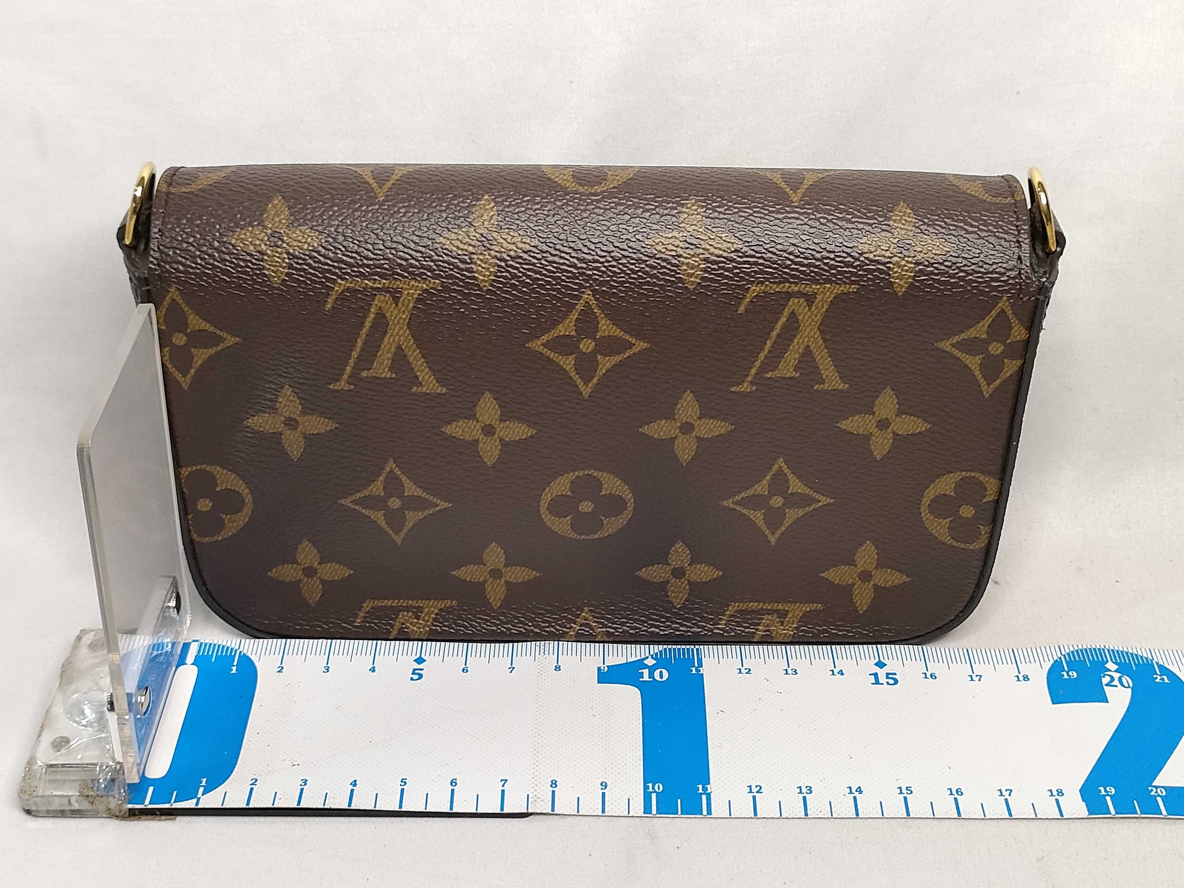 Monogram Louis Vuitton Monogram Multi Pochette Felicie M80091 Shoulder Bag — view 2