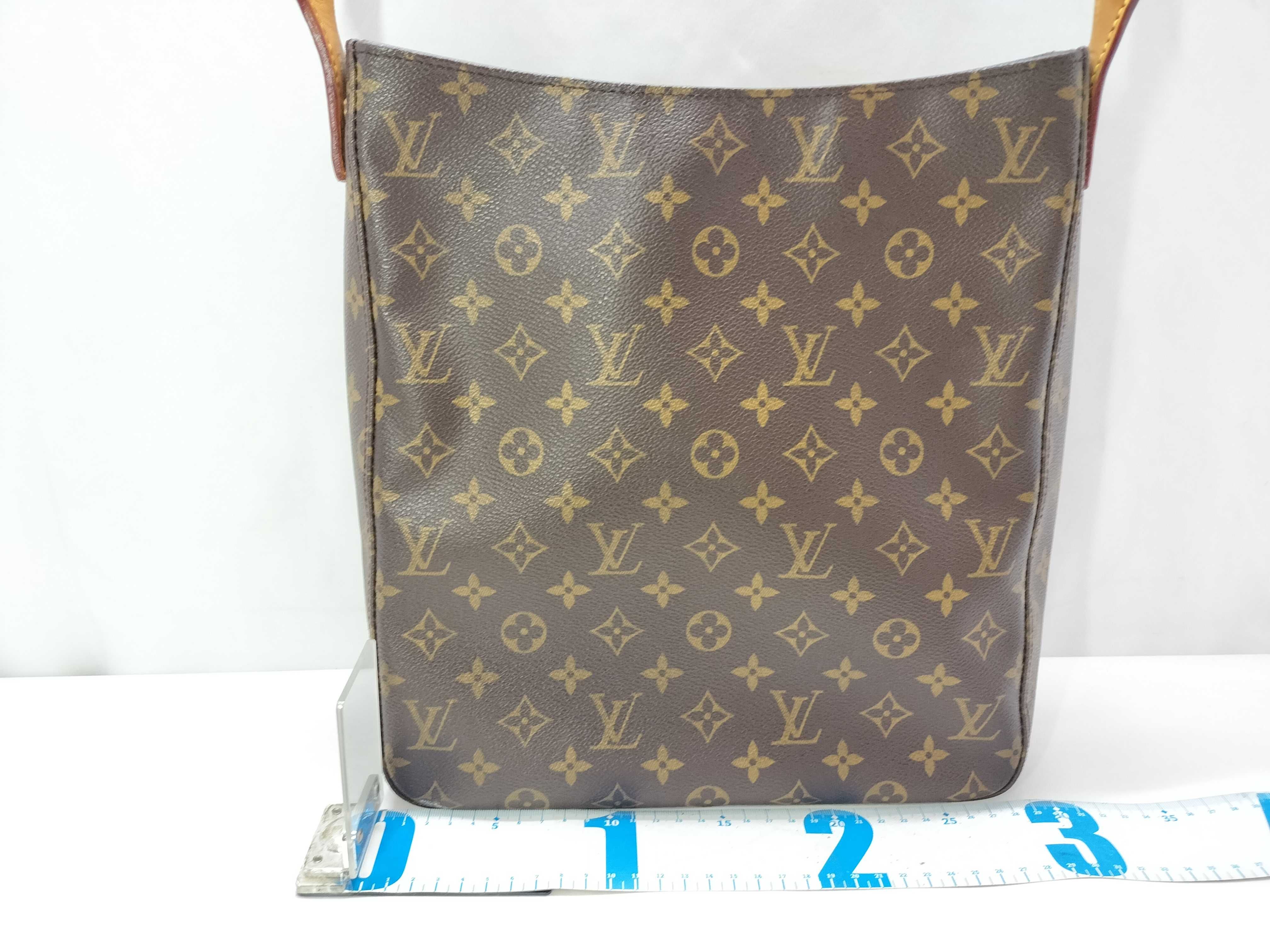 Monogram Looping GM M51145 Brown Tote Bag — view 2