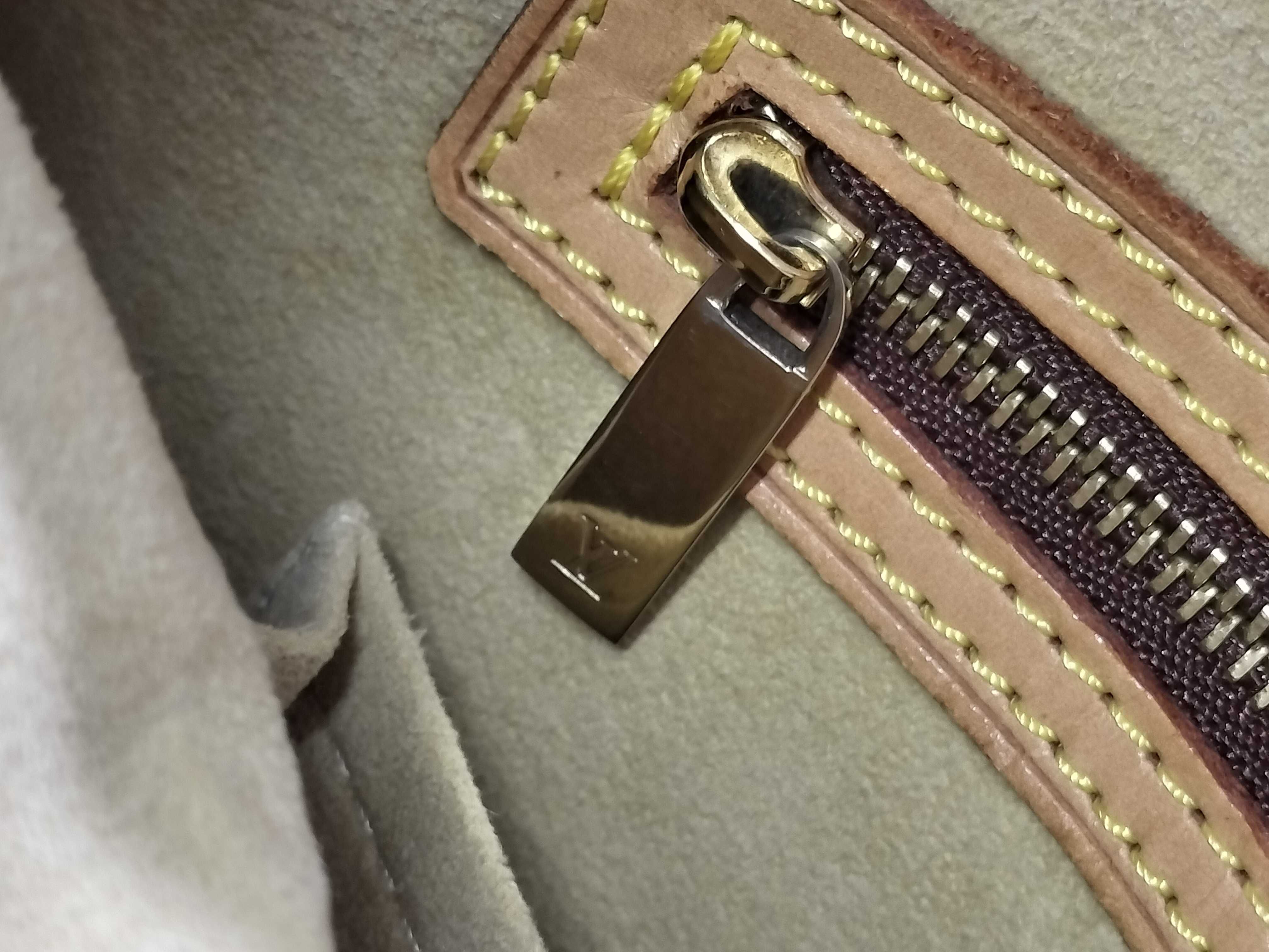 Monogram Looping GM M51145 Brown Tote Bag — view 12