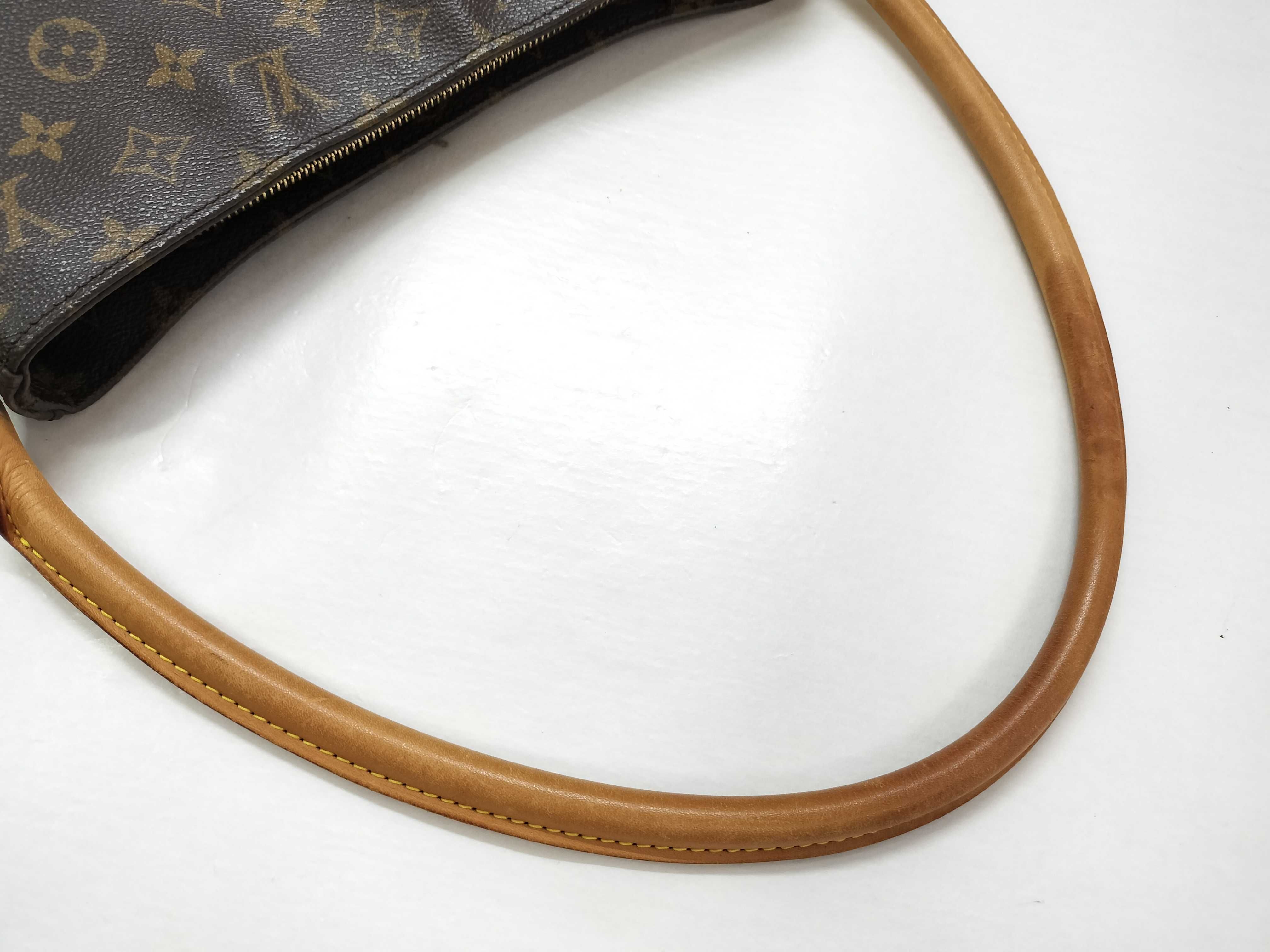 Monogram Looping GM M51145 Brown Tote Bag — view 3