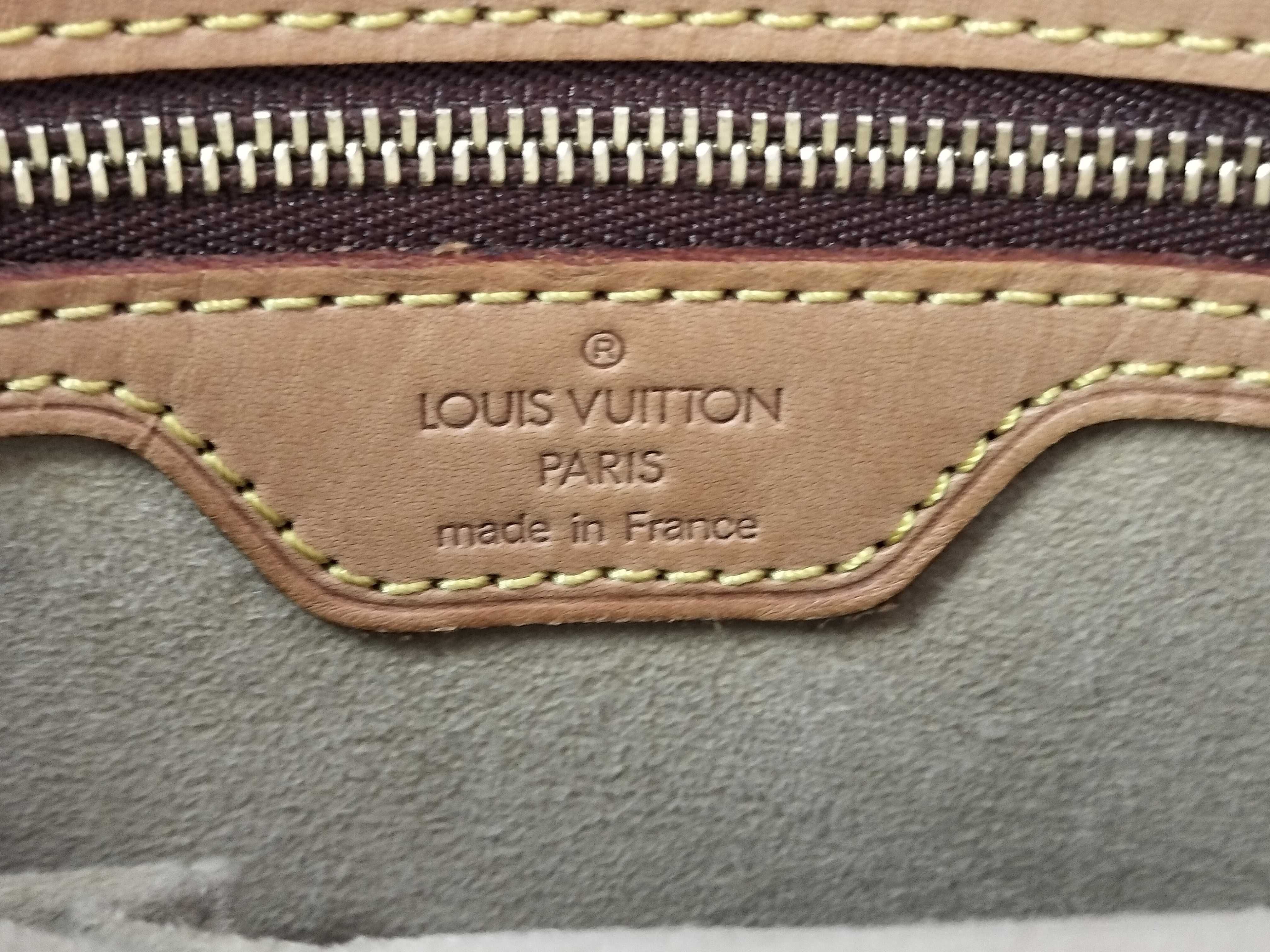 Monogram Looping GM M51145 Brown Tote Bag — view 9