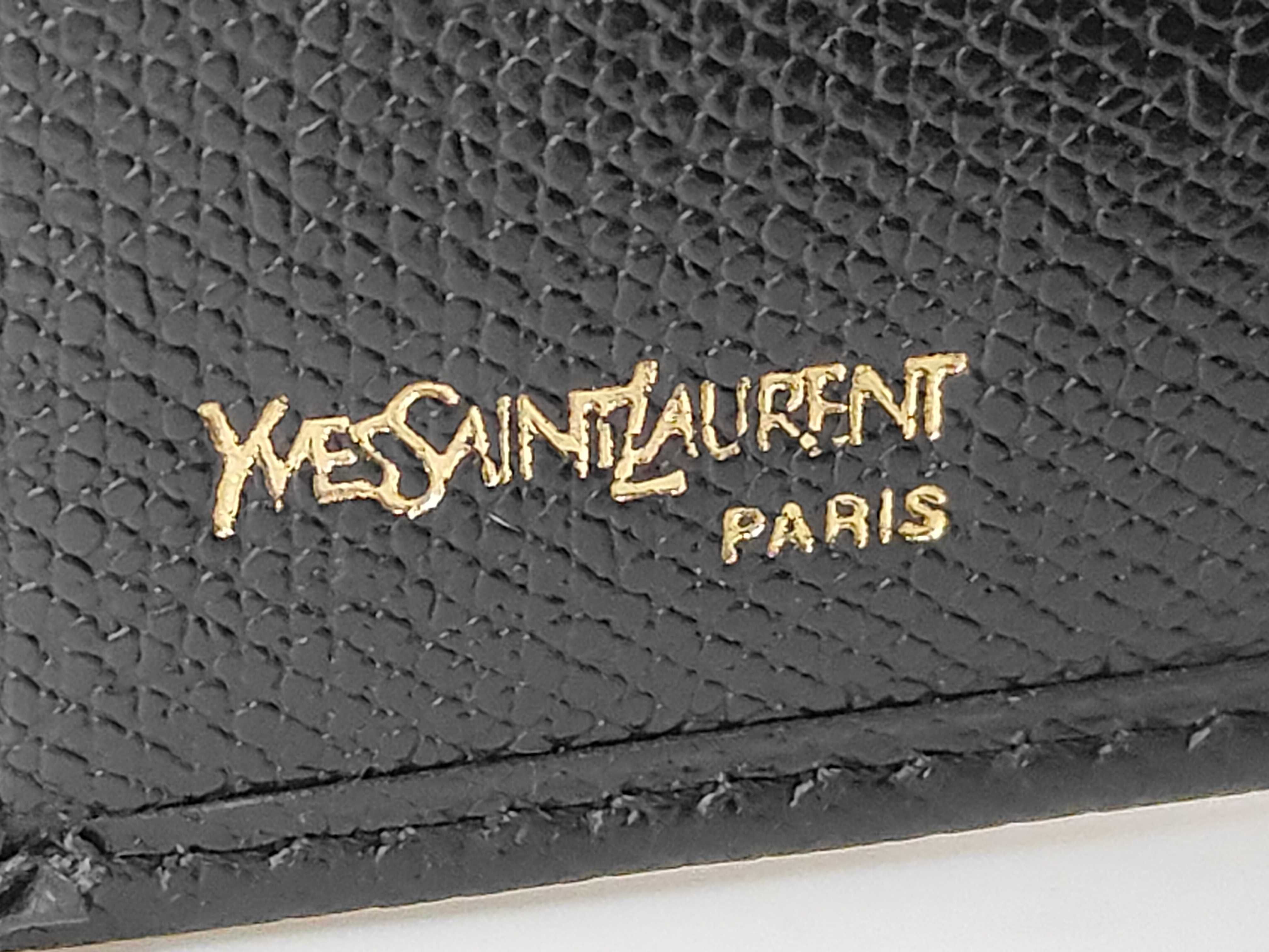 (YSL) / Card Case / Business Card Holder / Leather Card Case, Pass Case, Business Card Holder — view 11