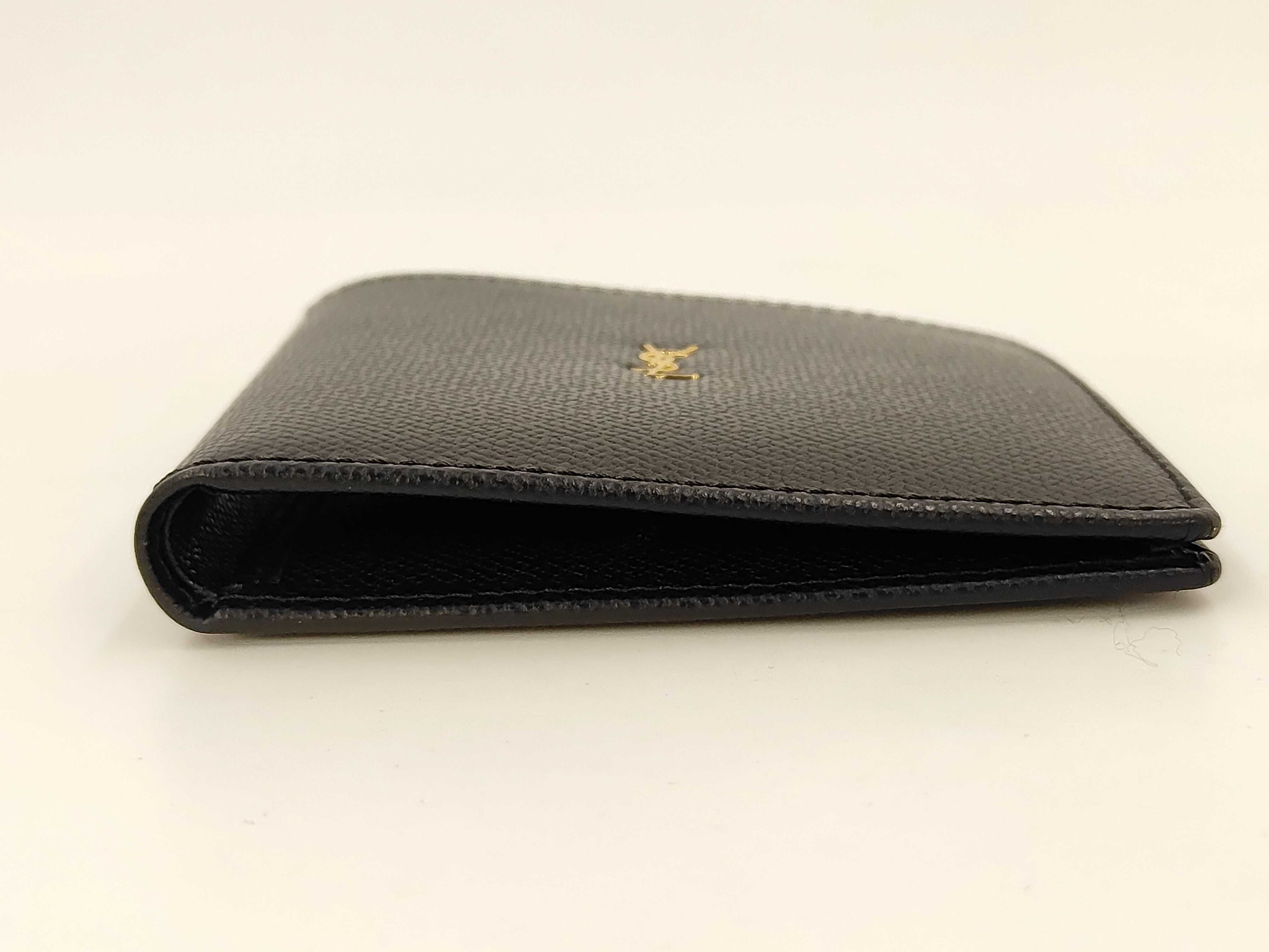 (YSL) / Card Case / Business Card Holder / Leather Card Case, Pass Case, Business Card Holder — view 3