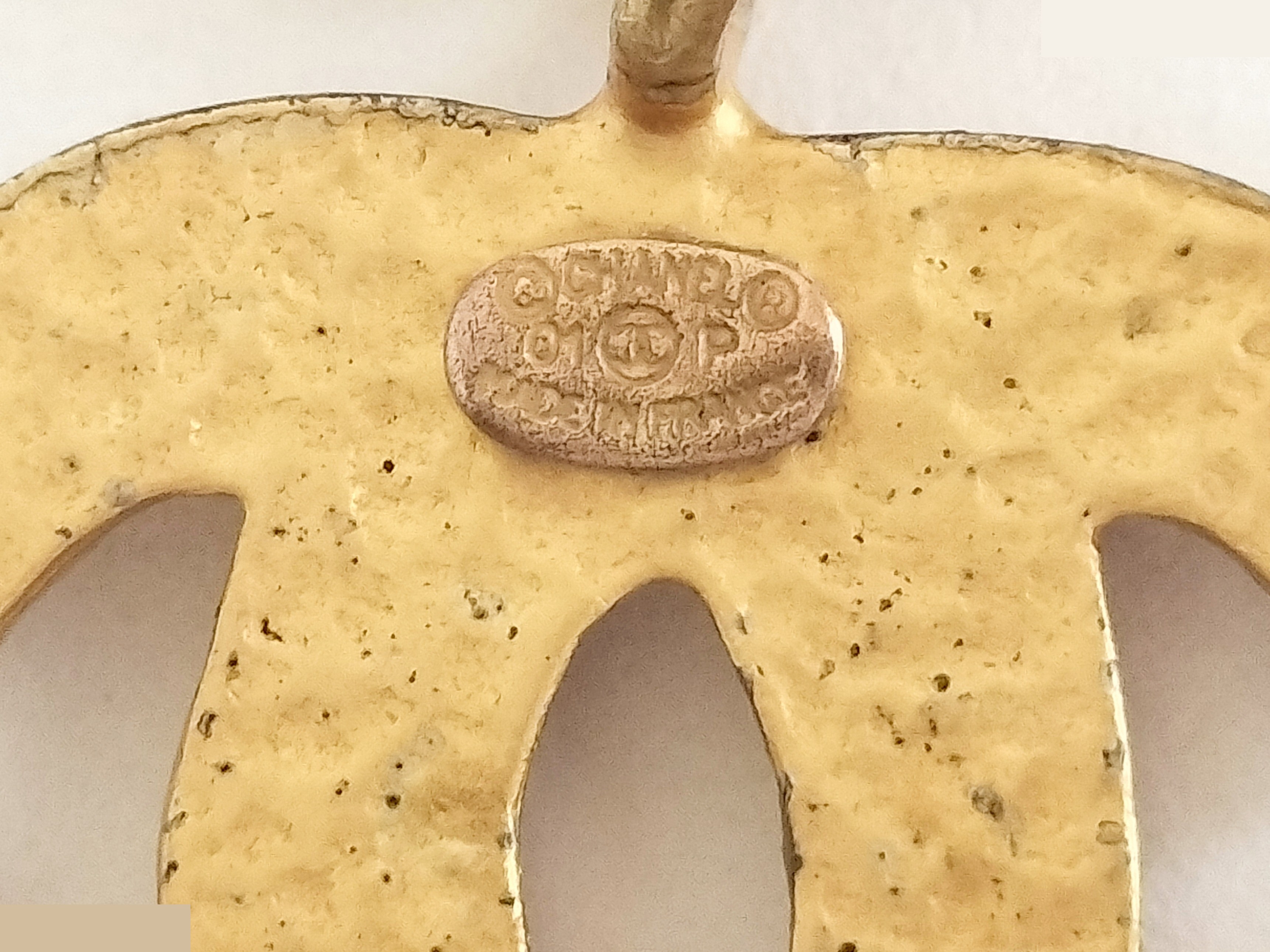Coco Gold Necklace, neck circumference approx. 44cm, external chain — view 3