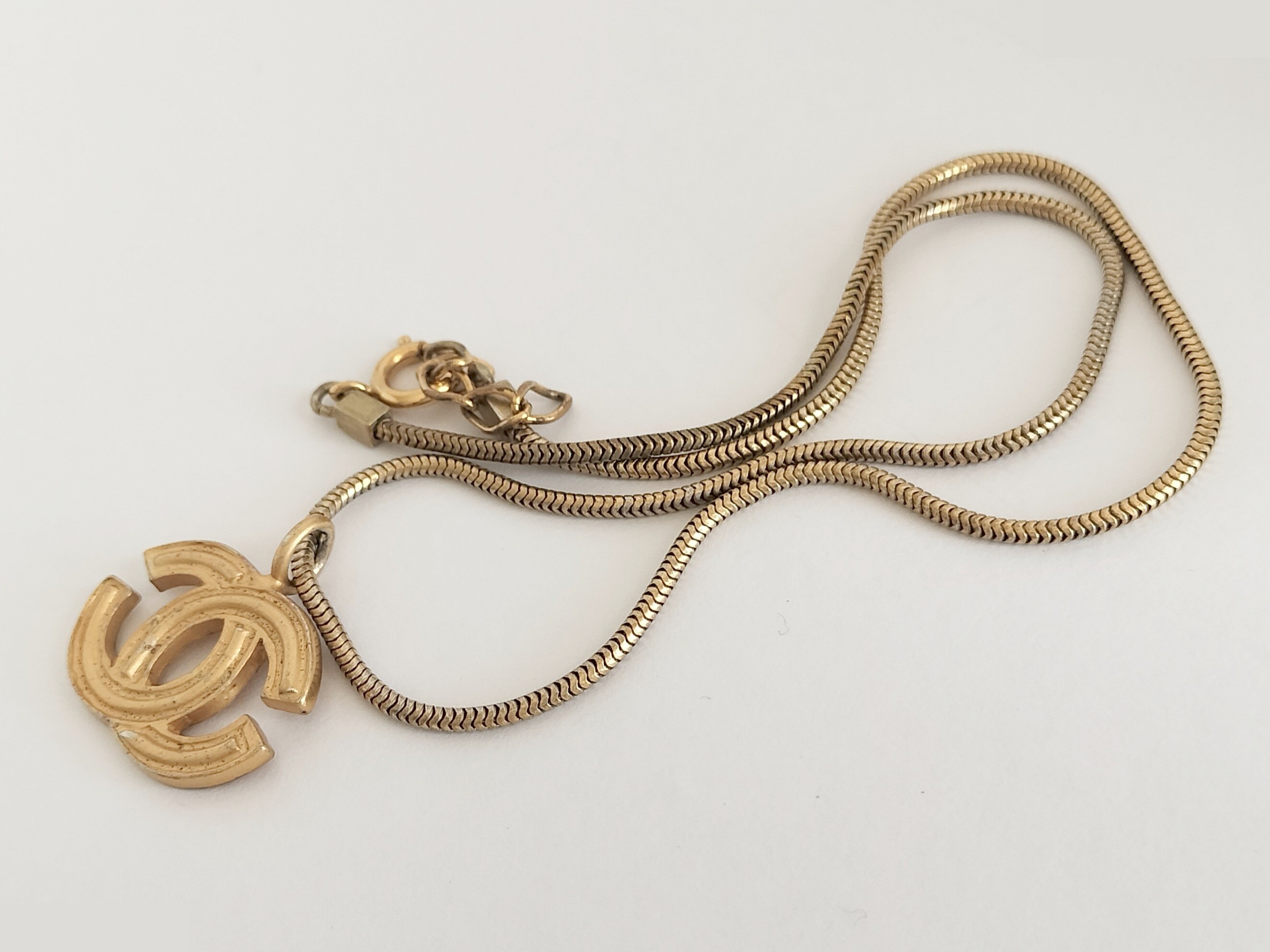 Coco Gold Necklace, neck circumference approx. 44cm, external chain — view 5