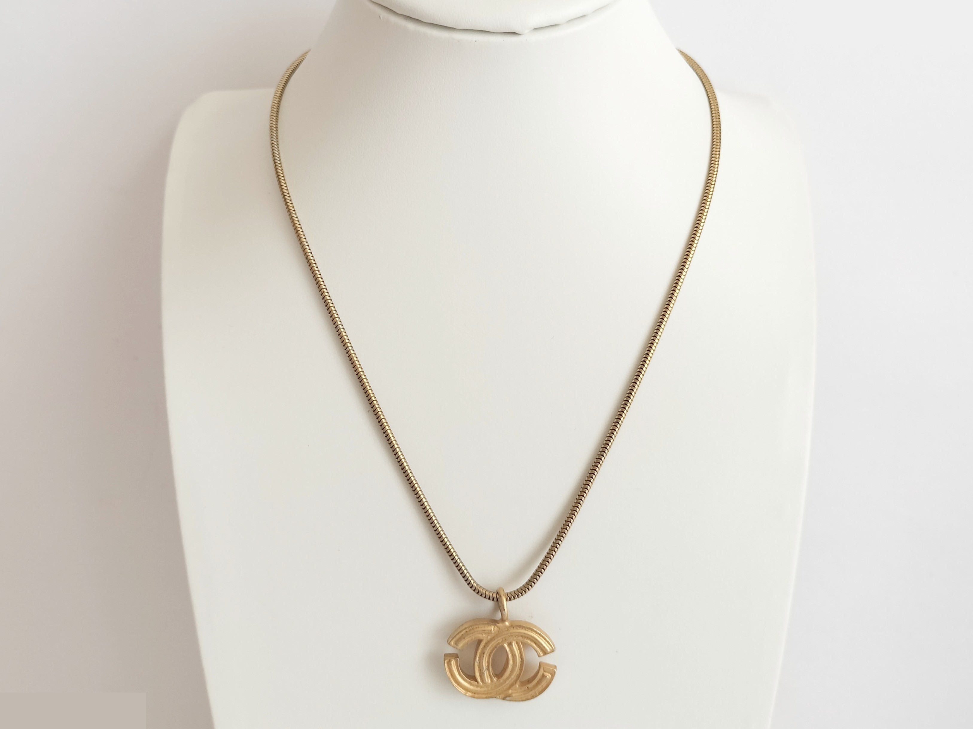 Coco Gold Necklace, neck circumference approx. 44cm, external chain — view 6
