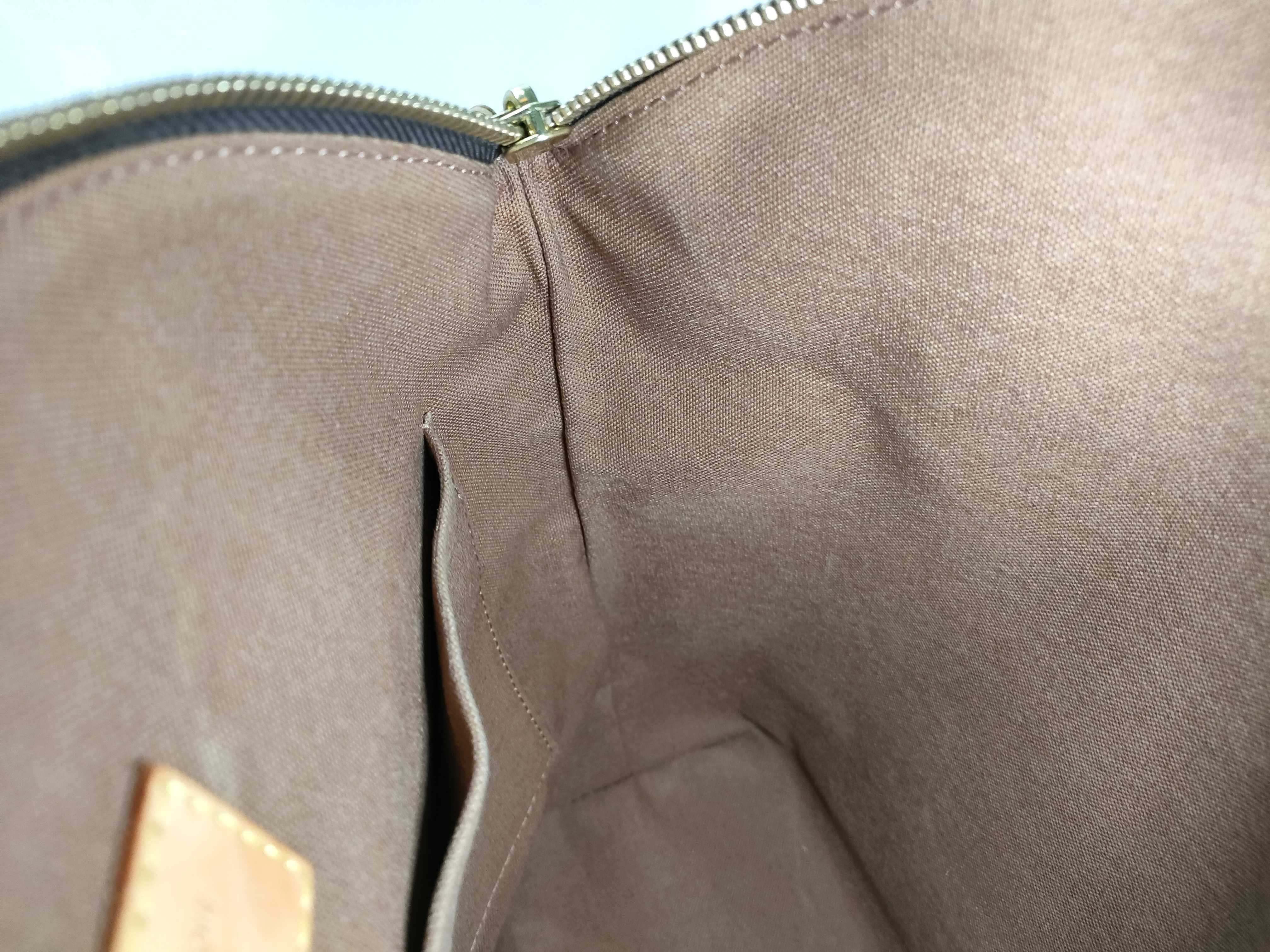 Monogram Lockit Handbag, Brown, M40102 — view 11