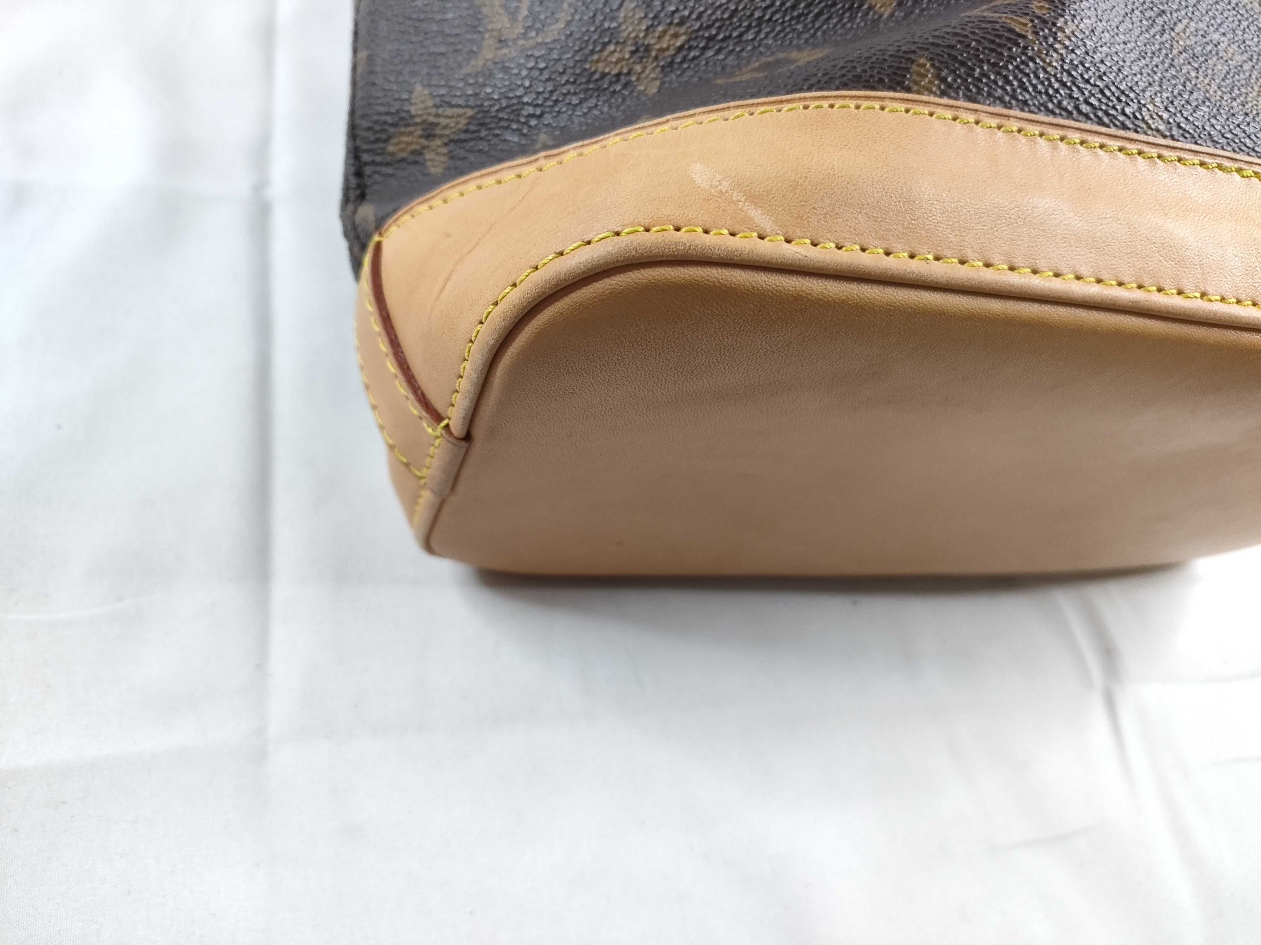 Monogram Lockit Handbag, Brown, M40102 — view 3