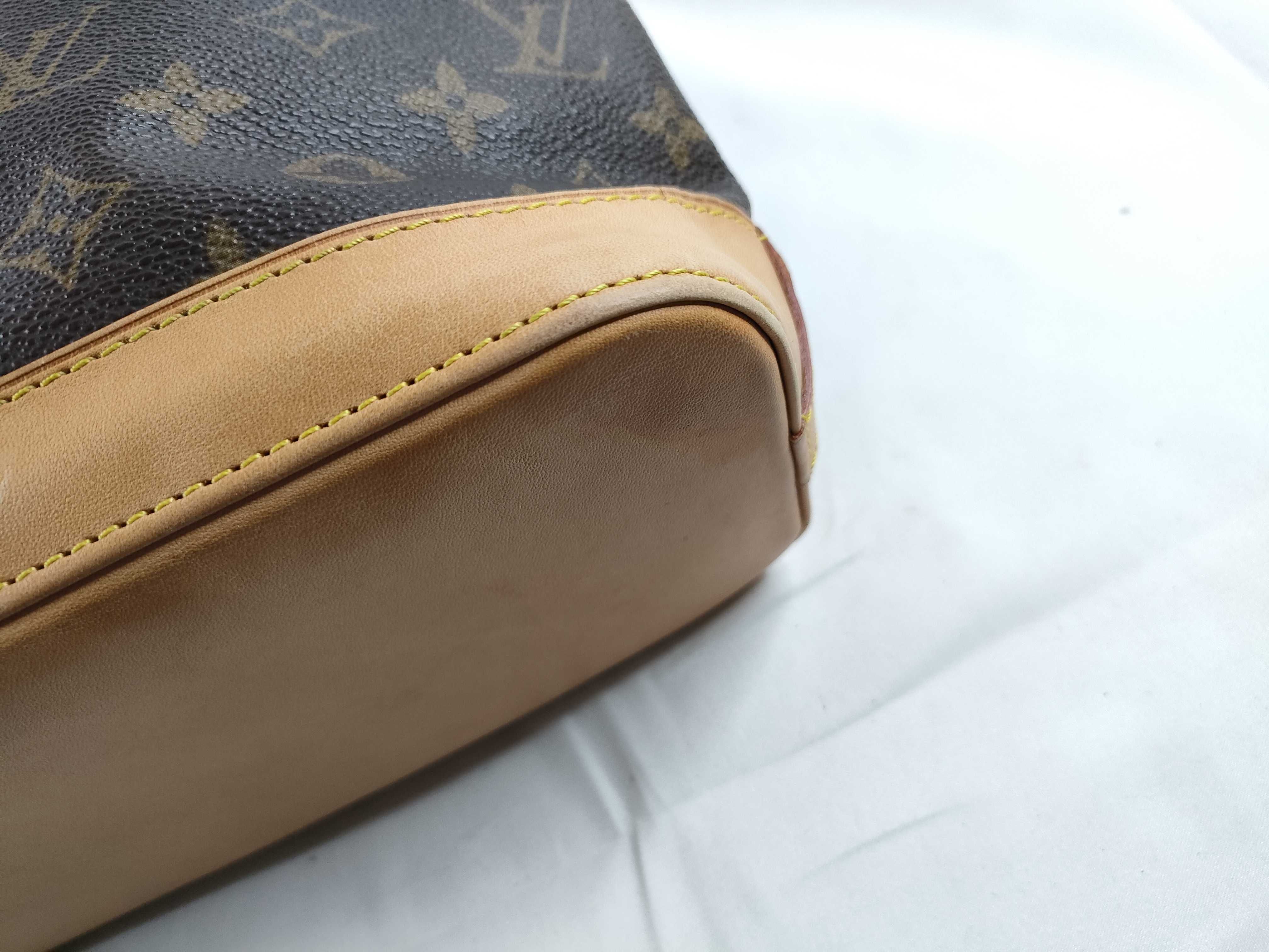 Monogram Lockit Handbag, Brown, M40102 — view 5
