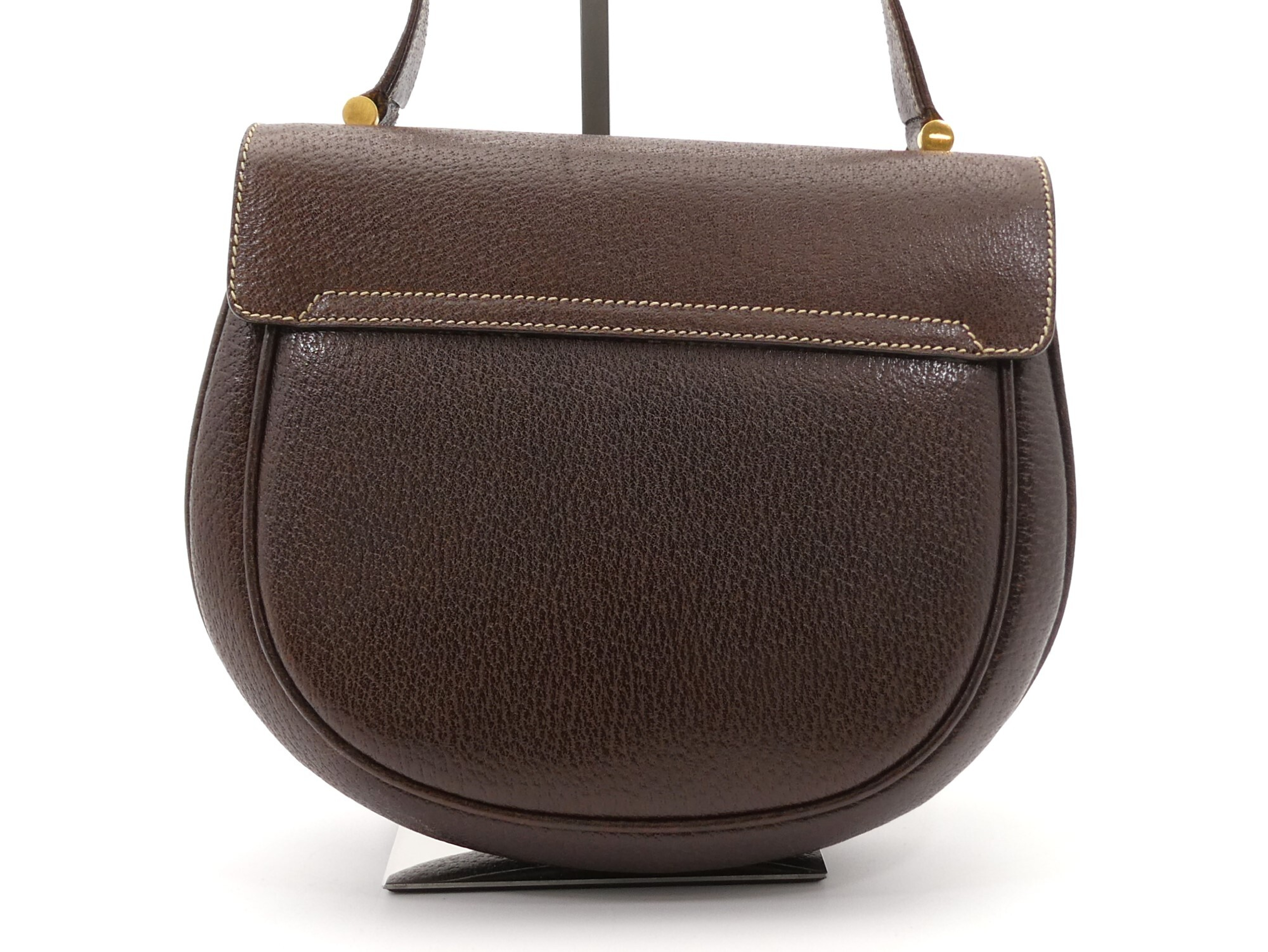 Bamboo Leather Shoulder Bag — view 2