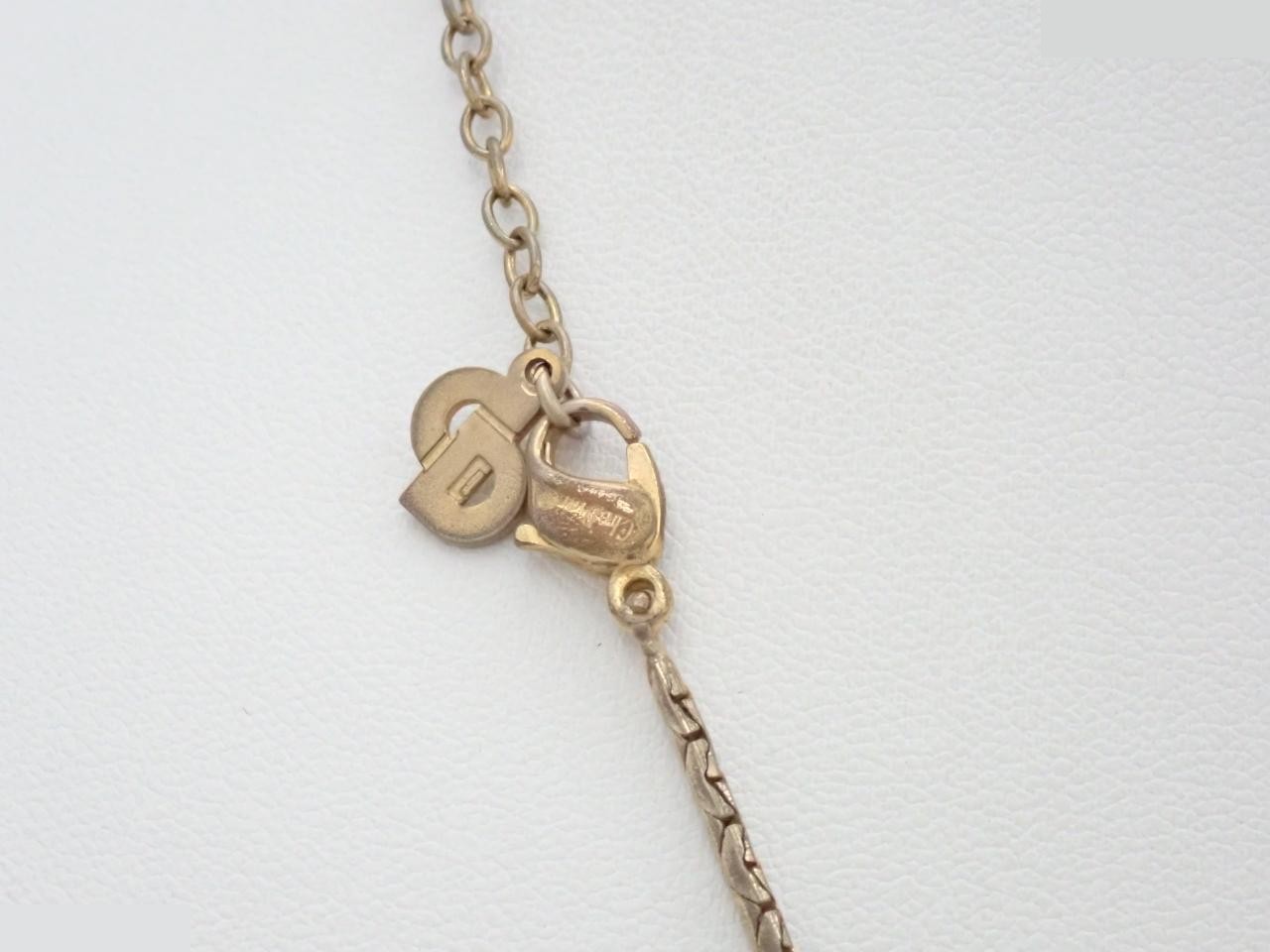 Logo Square Adjustable Clasp Necklace — view 2