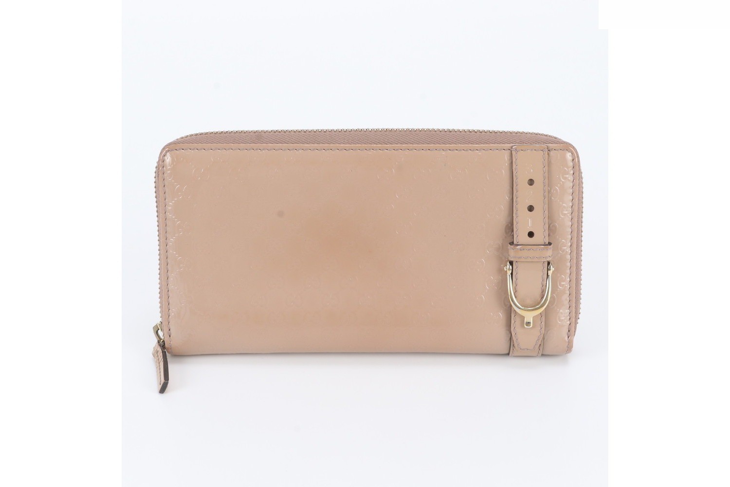 Micro GG Gucci Nice 309758 Leather Long Wallet
