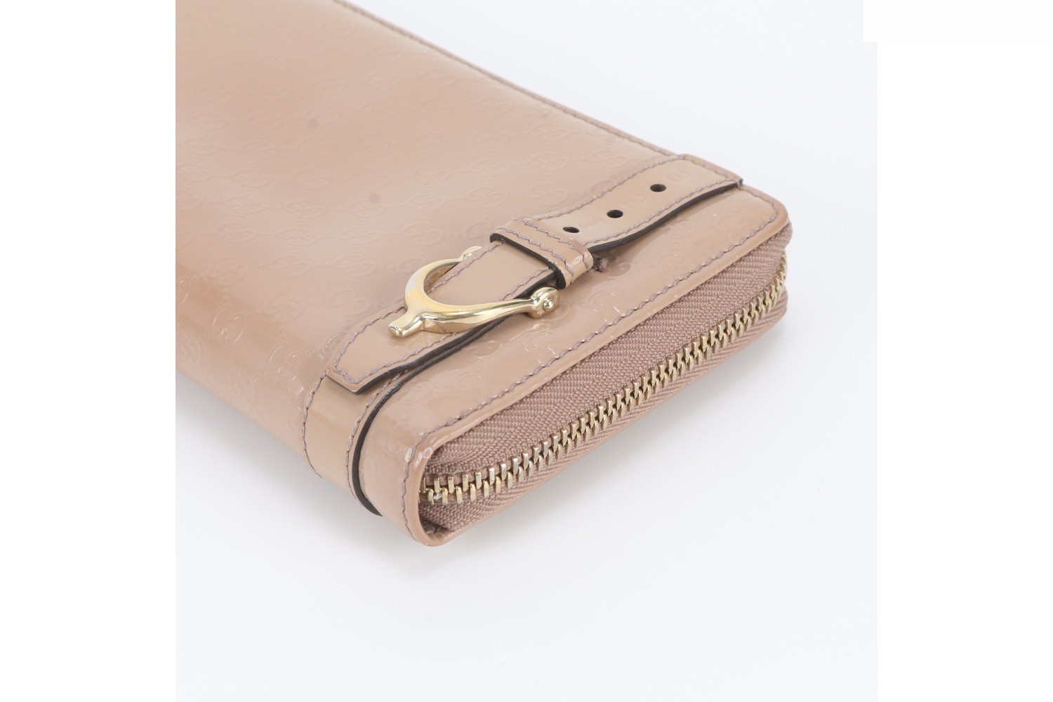 Micro GG Gucci Nice 309758 Leather Long Wallet — view 3