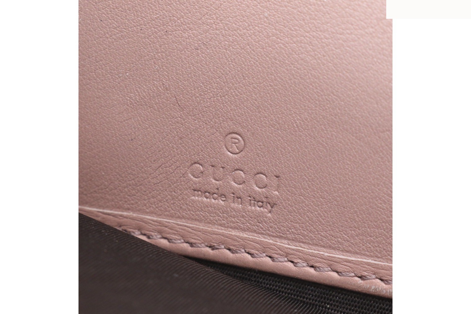 Micro GG Gucci Nice 309758 Leather Long Wallet — view 8